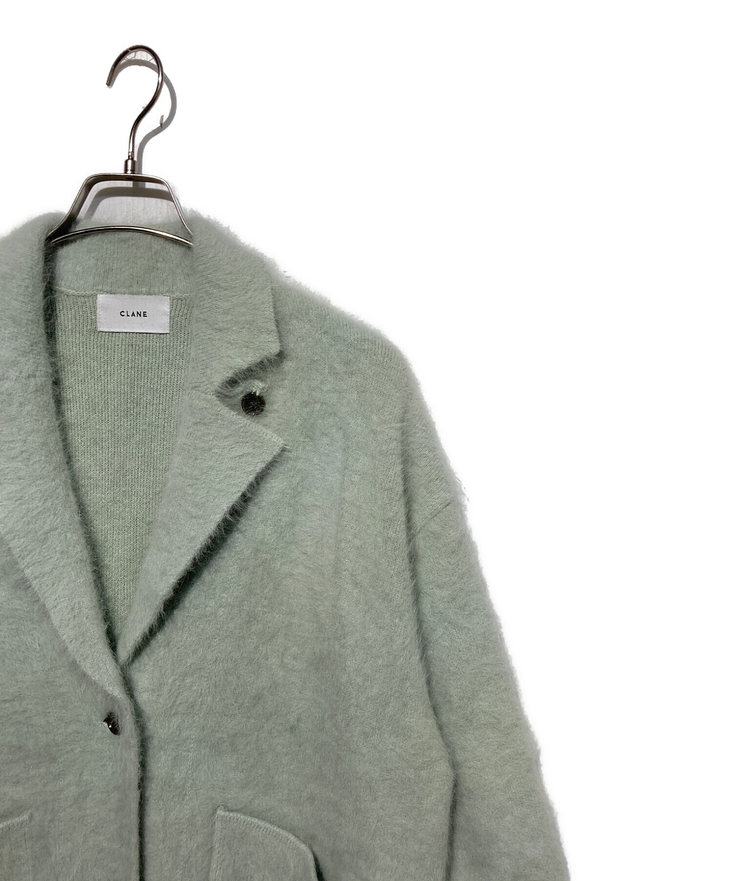 中古・古着通販】CLANE (クラネ) ANGOLA TAILORED KNIT JACKET