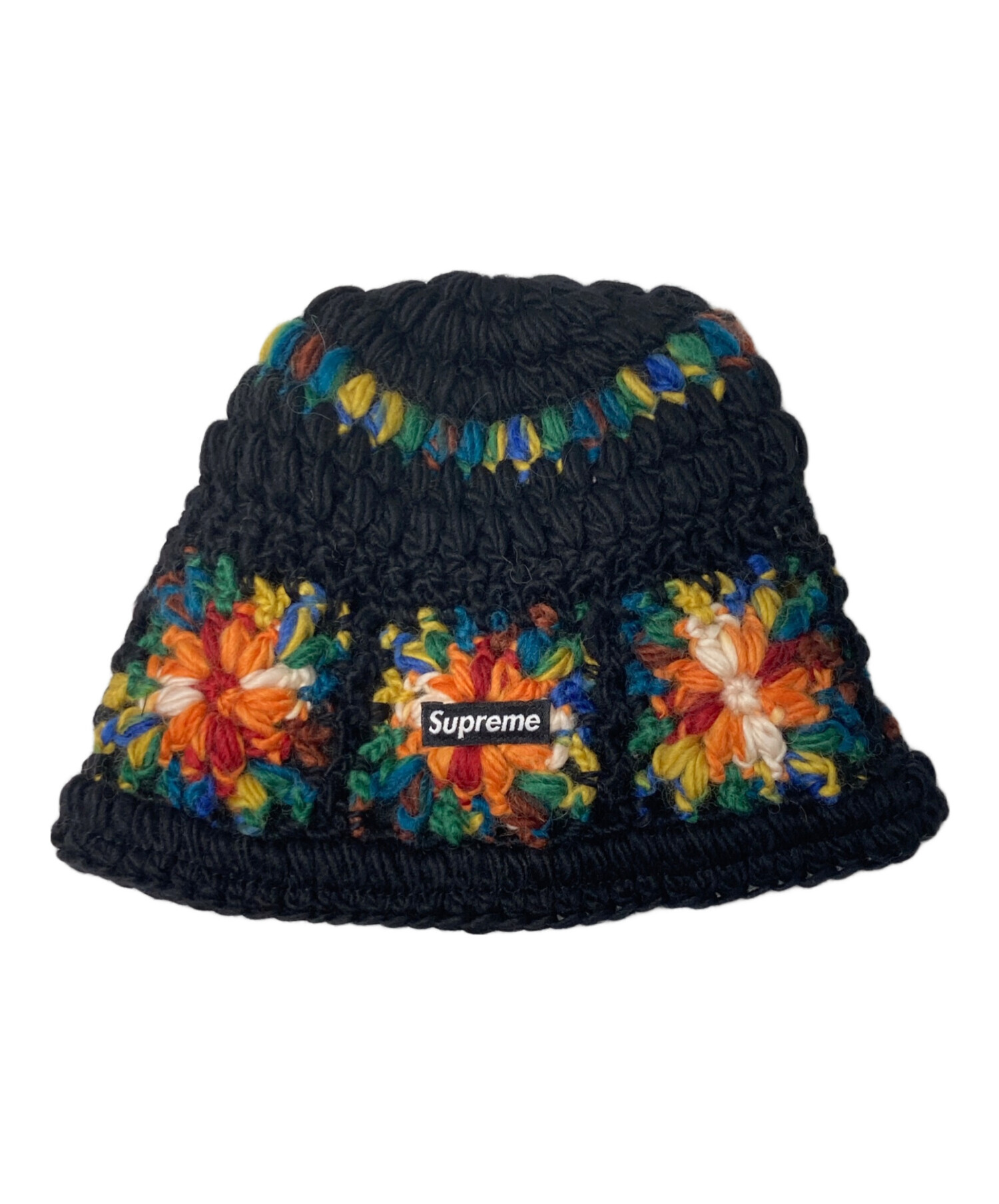 中古・古着通販】Supreme (シュプリーム) Crochet Beanie ブラック