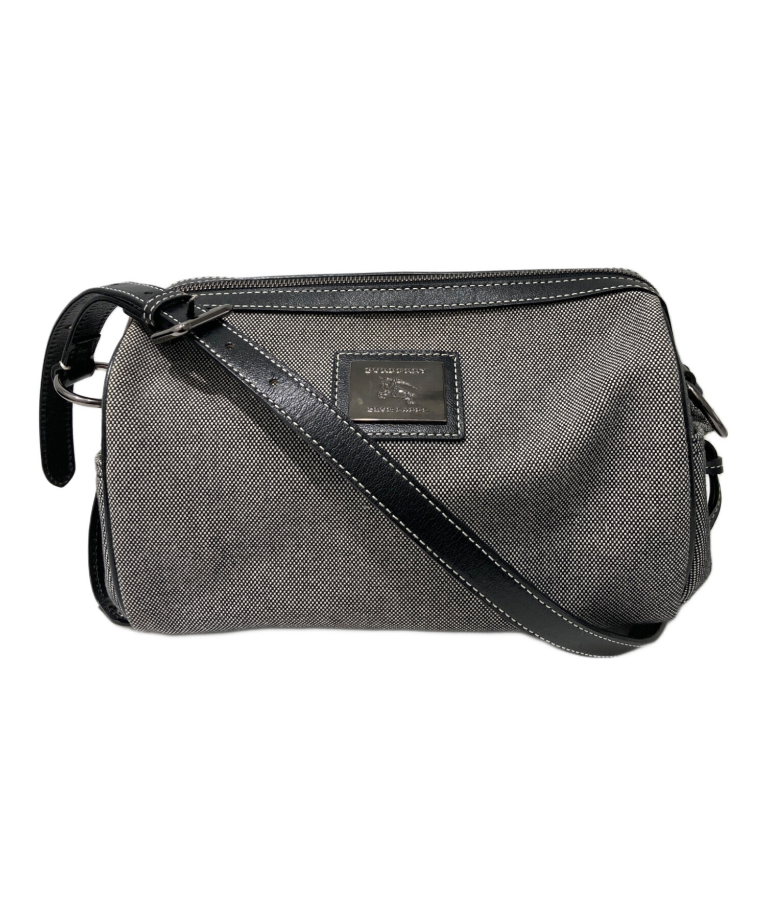 OT1005_BURBERRY BLUE LABELバーバリーミニボストンバック 中古・古着通販】BURBERRY BLUE LABEL (バーバリーロンドンブルー