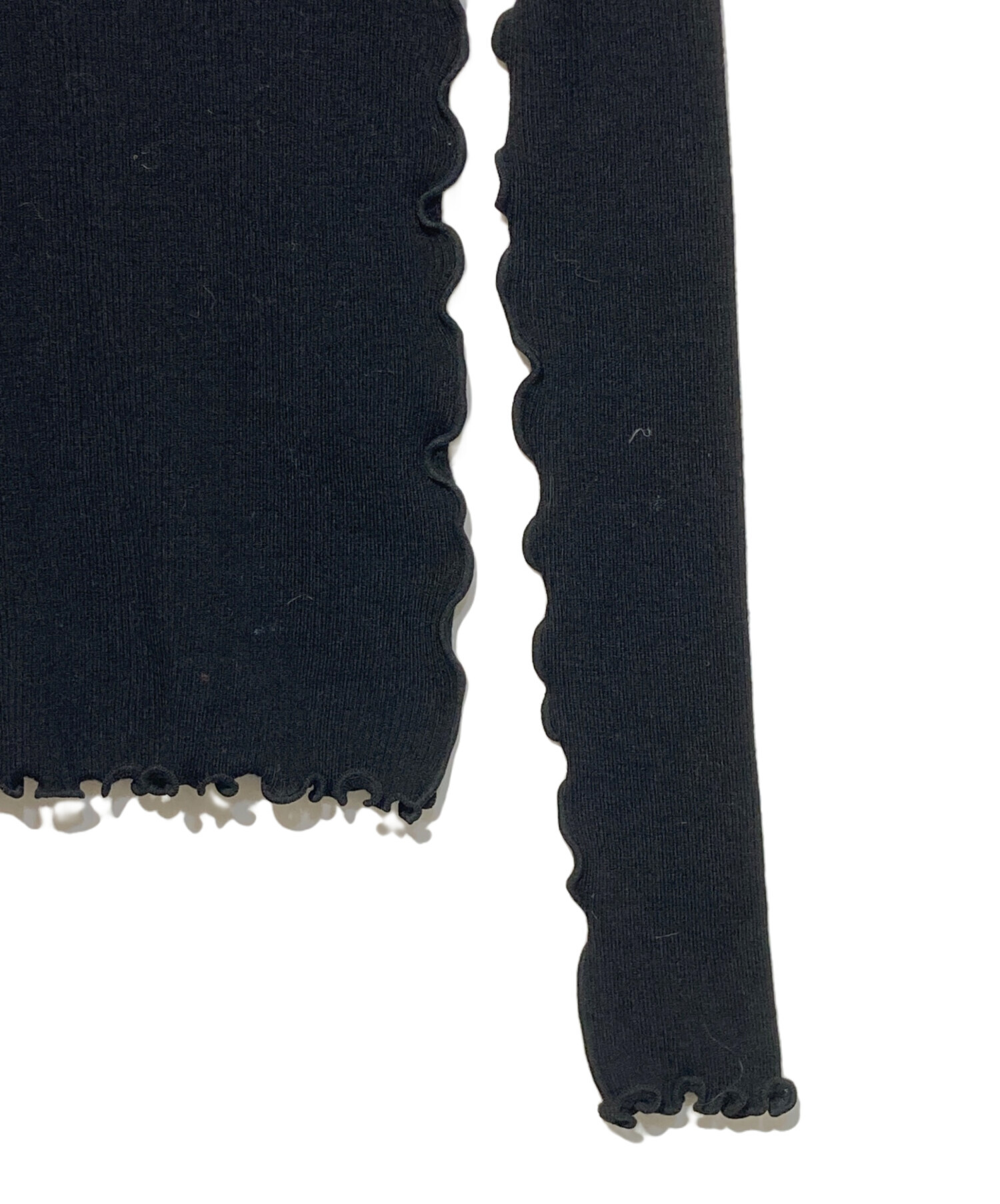 トップス ENFOLD MELLOW RIB LONG-SLEEVE T-SHIRT 38 中古・古着通販】ENFOLD (エンフォルド) MELLOW RIB LONG-SLEEVES T