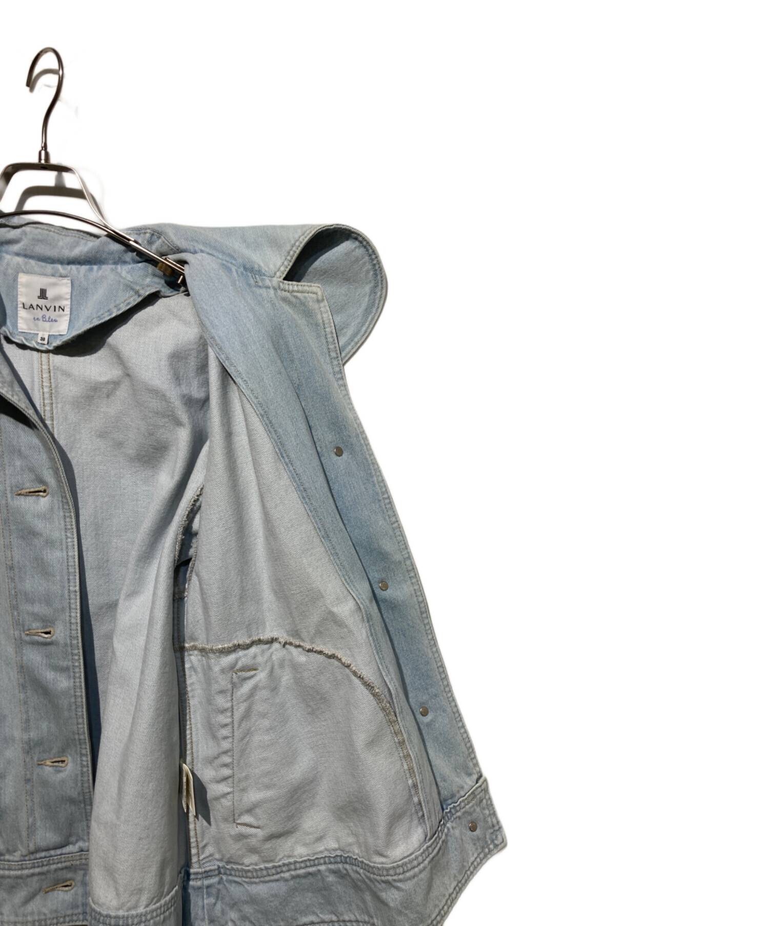 中古・古着通販】LANVIN en Bleu (ランバンオンブルー) ビッグカラー