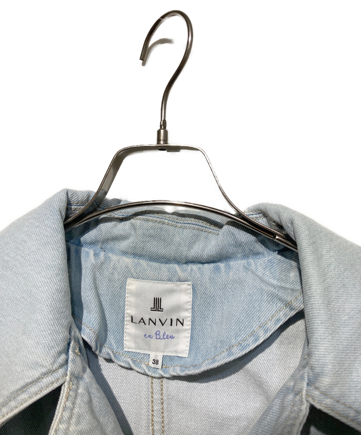 中古・古着通販】LANVIN en Bleu (ランバンオンブルー) ビッグカラー