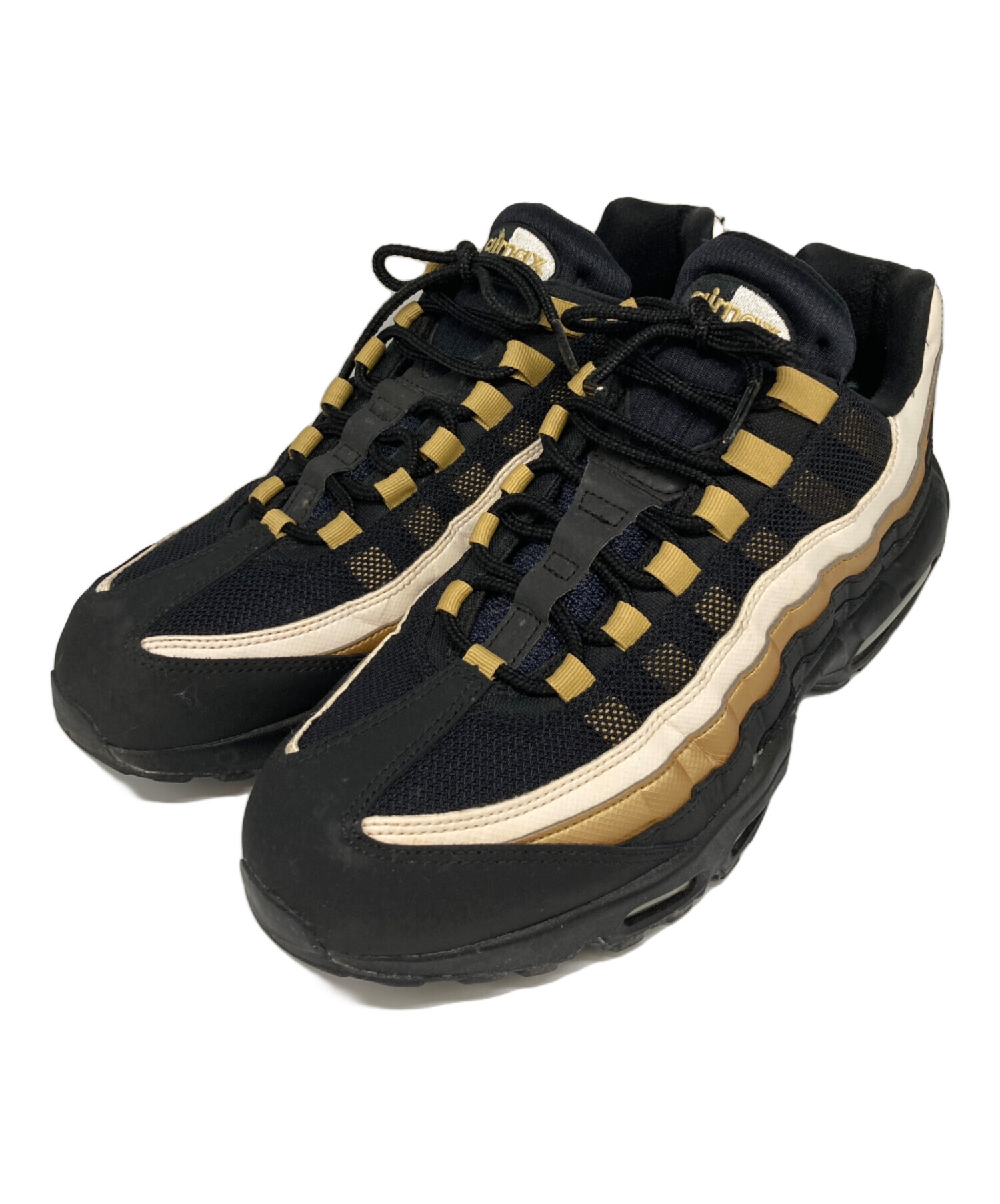 中古・古着通販】NIKE (ナイキ) AIR MAX 95 OG ブラック×ベージュ 