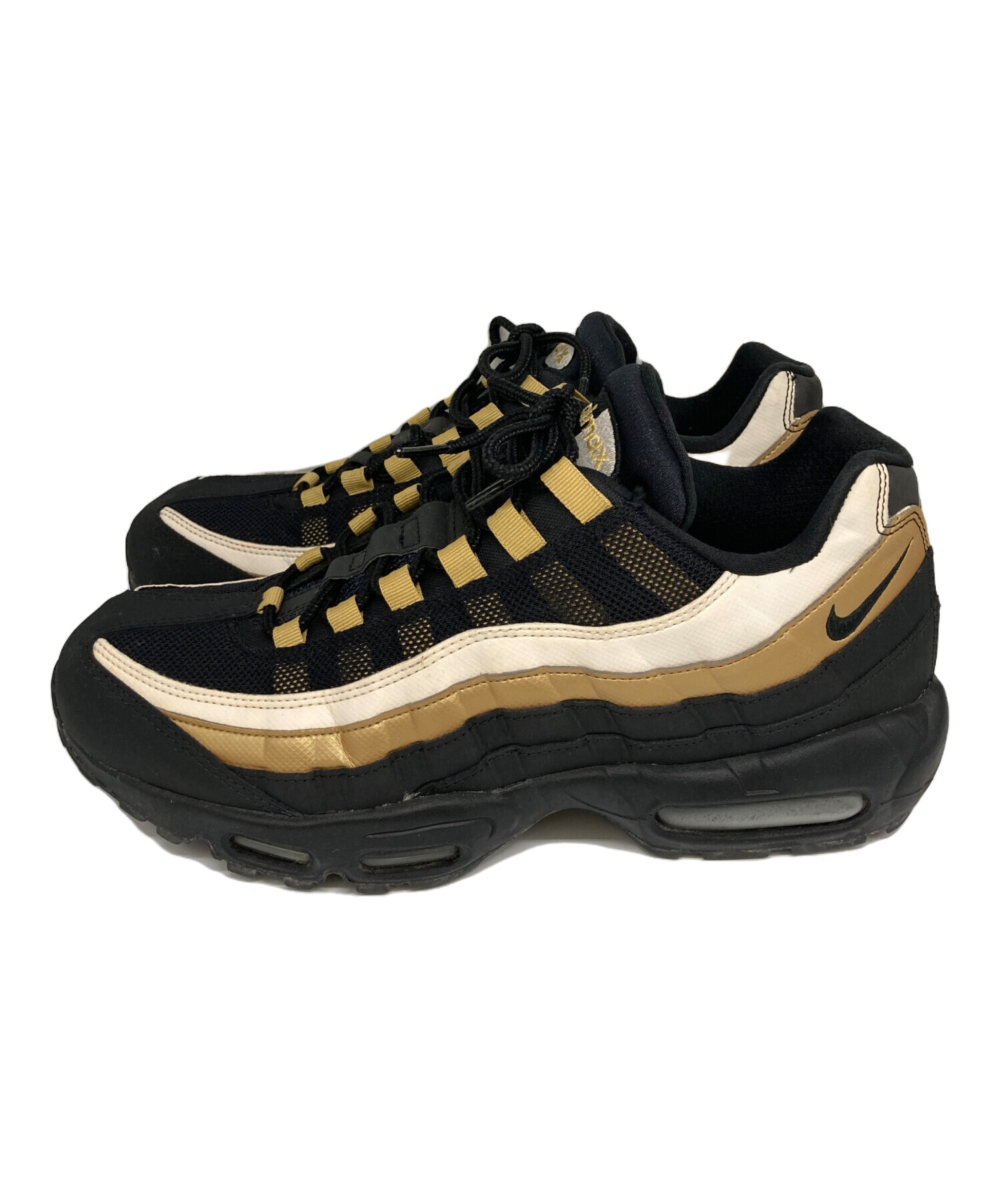 中古・古着通販】NIKE (ナイキ) AIR MAX 95 OG ブラック×ベージュ 