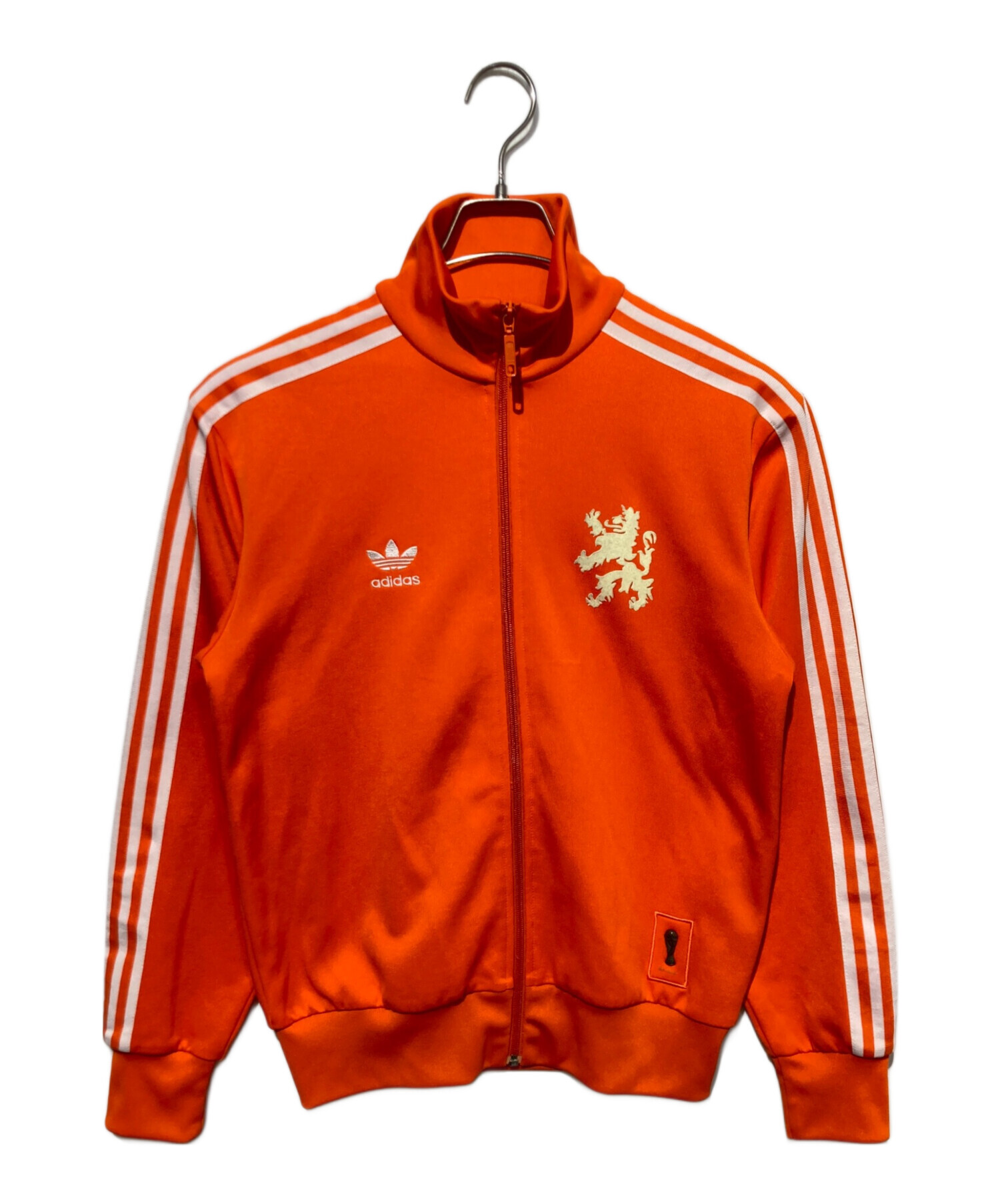 中古・古着通販】adidas (アディダス) トラックジャケット オレンジ