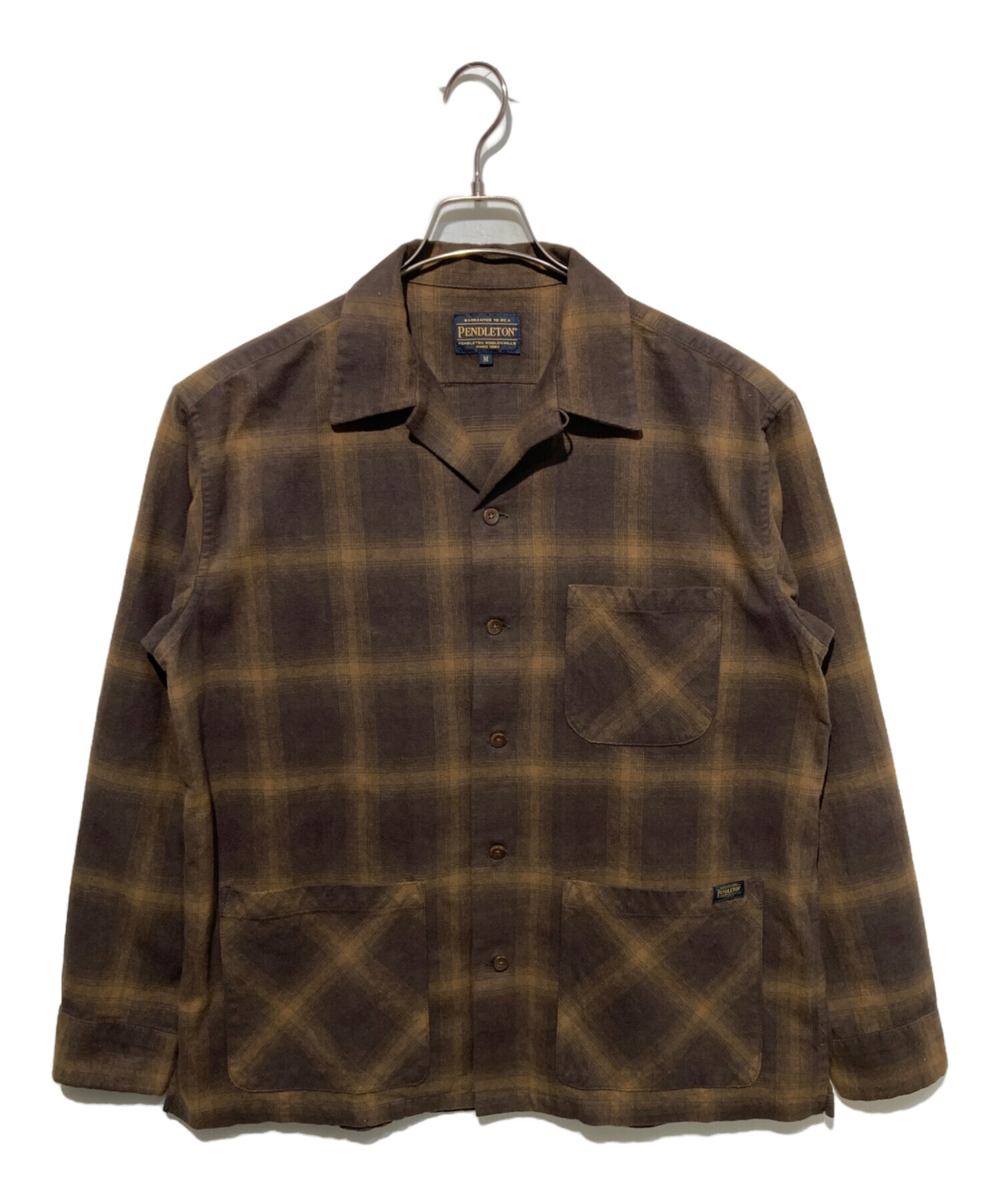 中古・古着通販】PENDLETON (ペンドルトン) コットンシャギーオープン