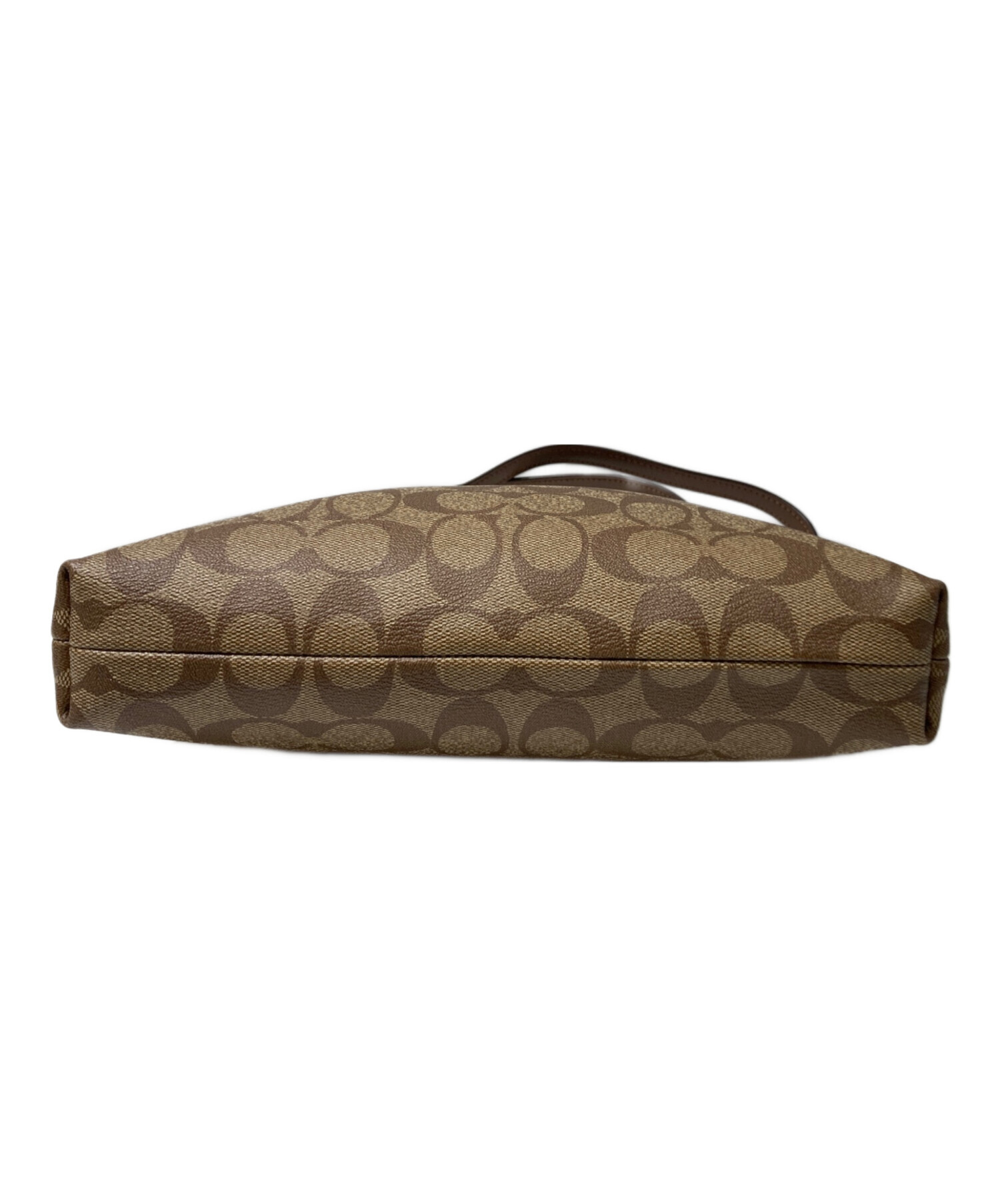 中古・古着通販】COACH (コーチ) ショルダーバッグ ベージュ｜ブランド