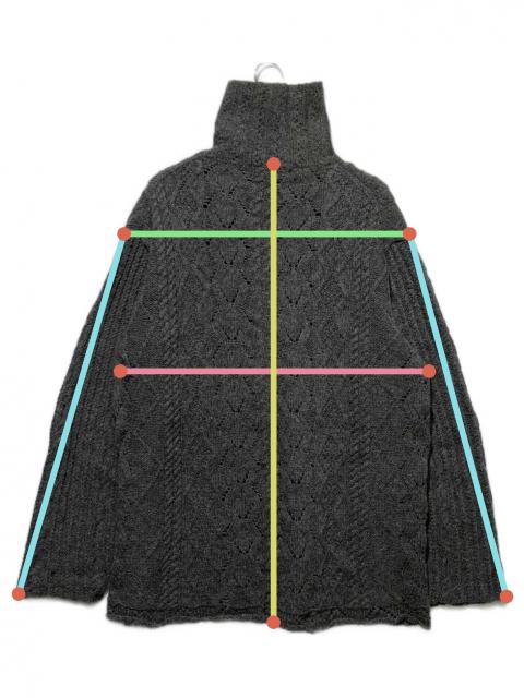 未使用に近い 22AW◎ヨウジヤマモトプールオム タートルネックセーター 3 中古・古着通販】Yohji Yamamoto pour homme (ヨウジヤマモト