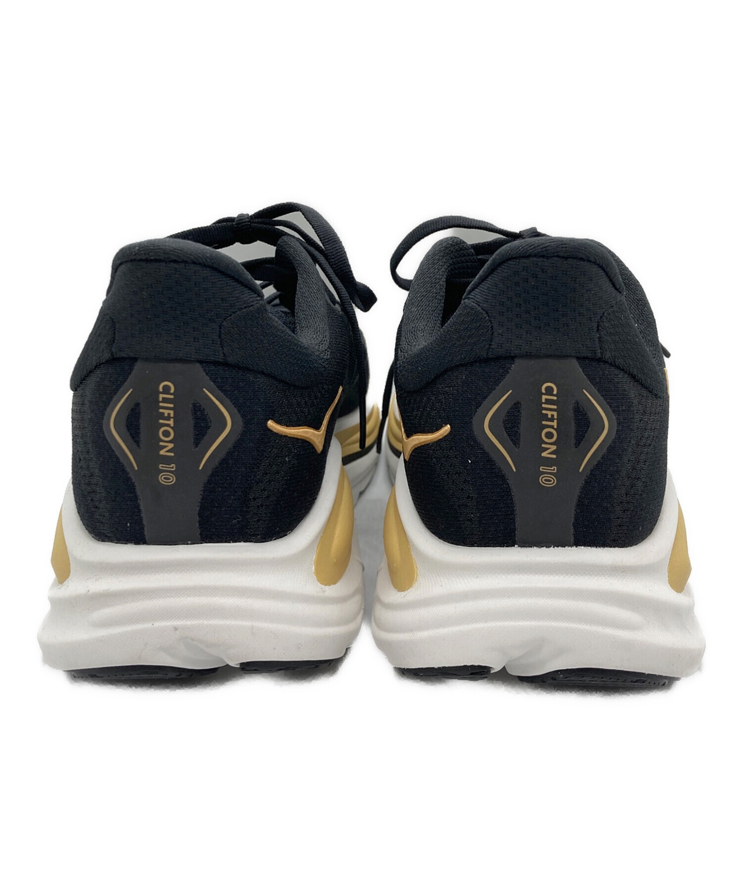 中古・古着通販】HOKA (ホカ) M CLIFTON 10 WIDE ブラック サイズ:26.5 
