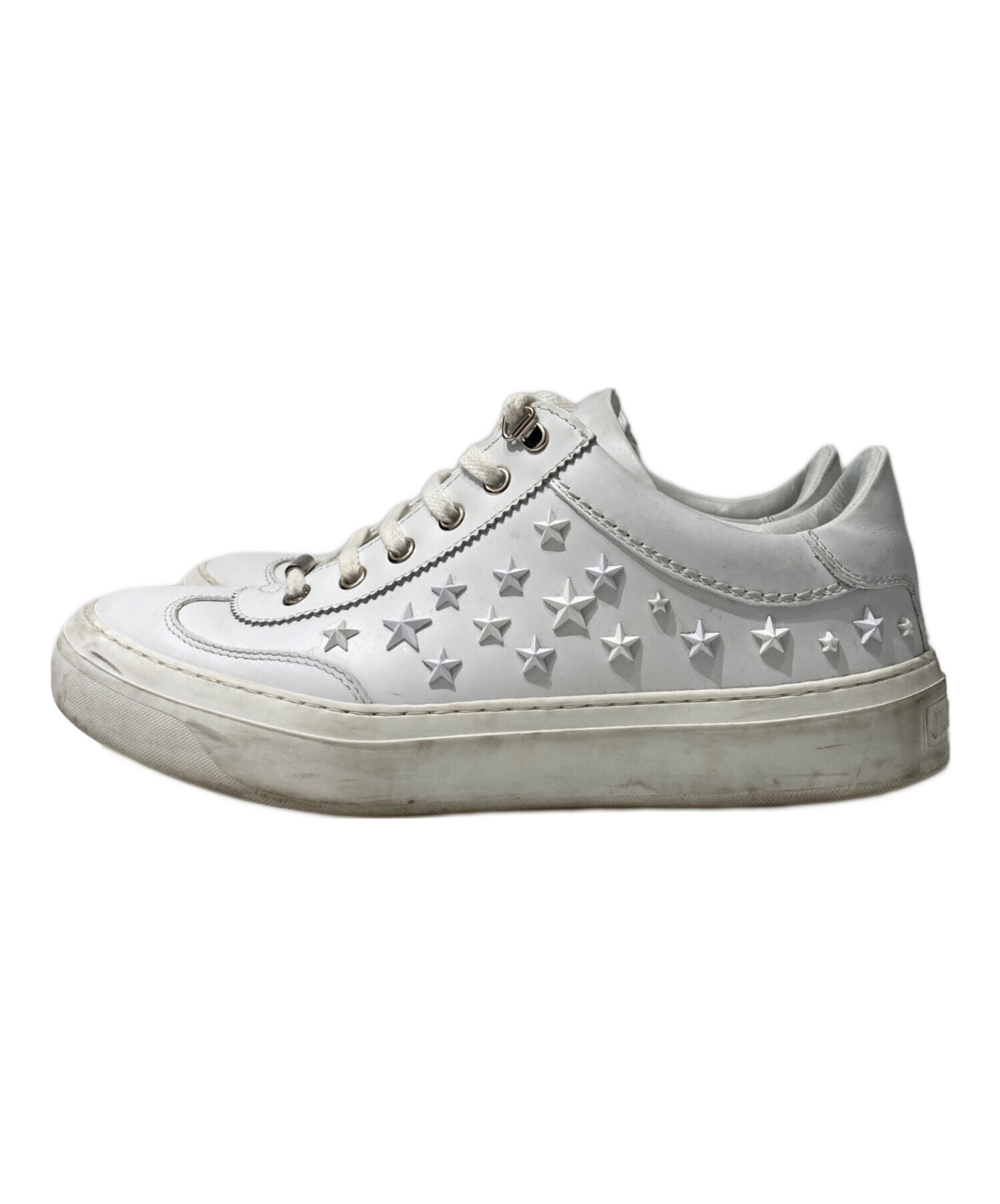 中古・古着通販】JIMMY CHOO (ジミーチュウ) スタースタッズスニーカー