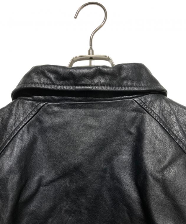 BURK’S BAY本革レザージャケット黒XL美品3月16日のみ8000円！ BURKS BAY/レザージャケット・ブルゾン/M/レザー/ブラック : セカンド