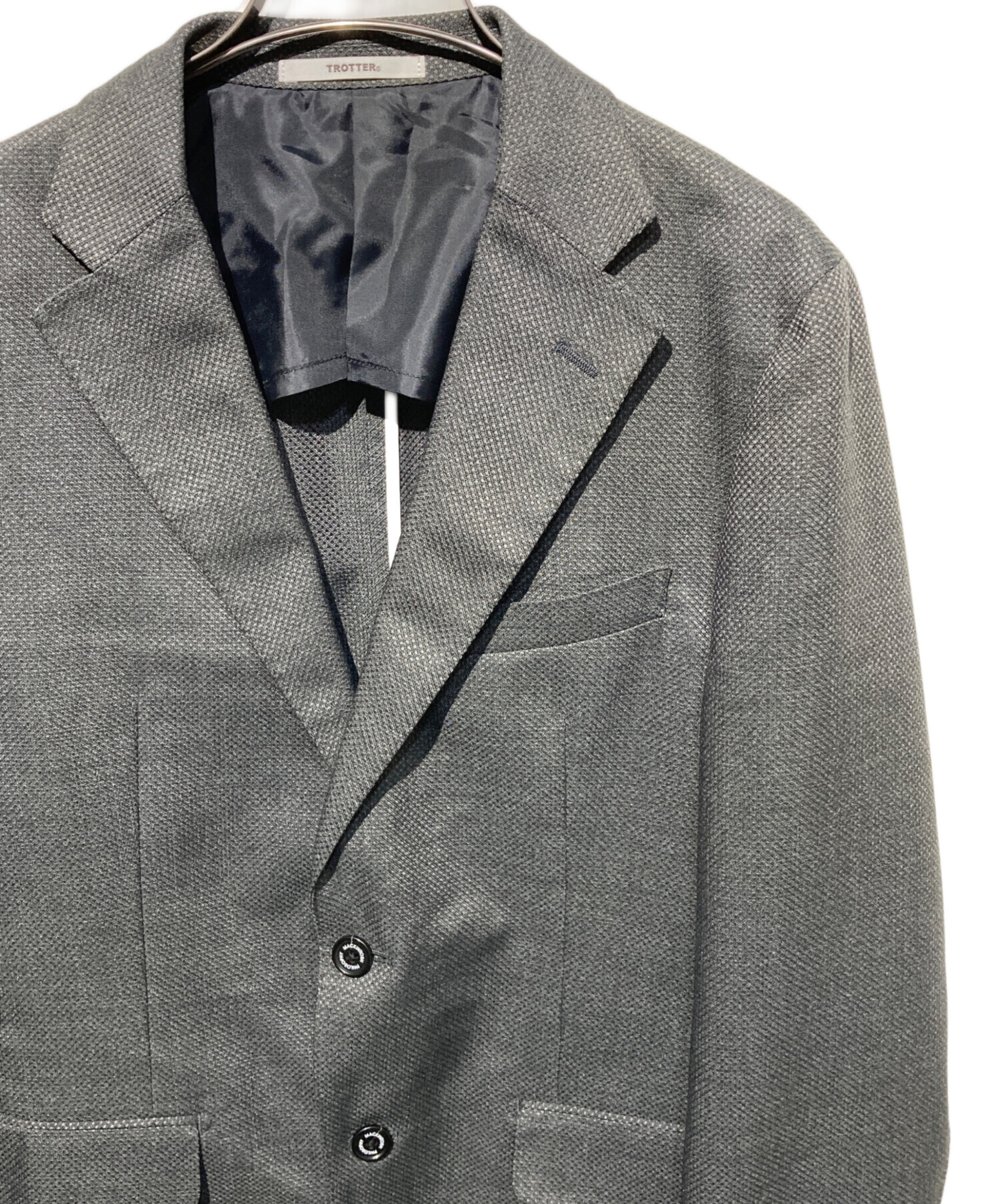 未使用級✨マッキントッシュフィロソフィー トロッター スーツ 洗える グレー S 中古・古着通販】MACKINTOSH PHILOSOPHY (マッキントッシュ