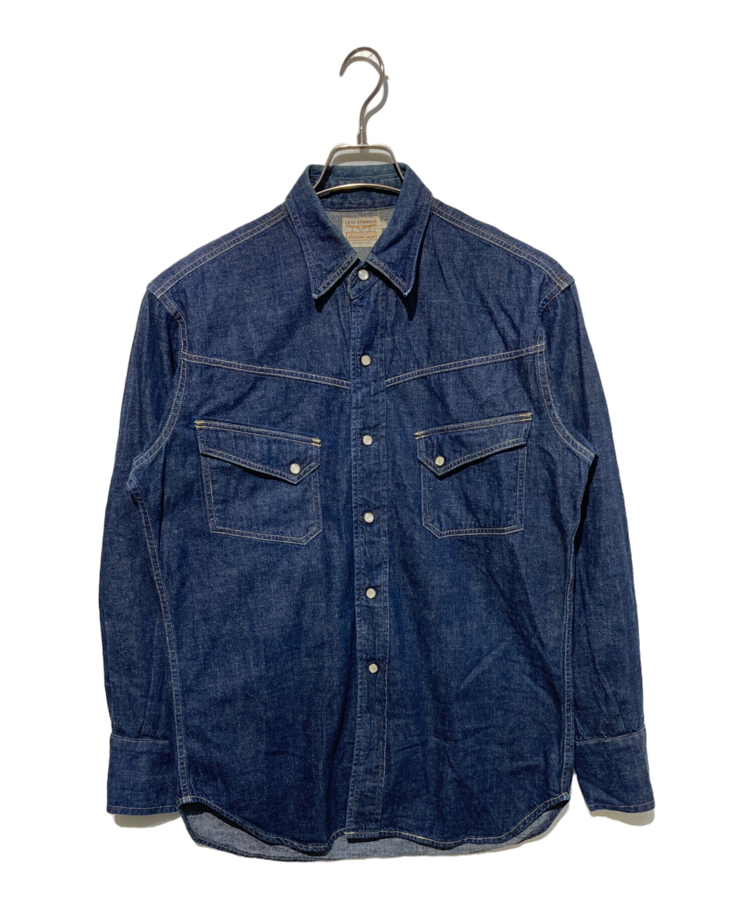 中古・古着通販】LEVI'S (リーバイス) デニムウエスタンシャツ