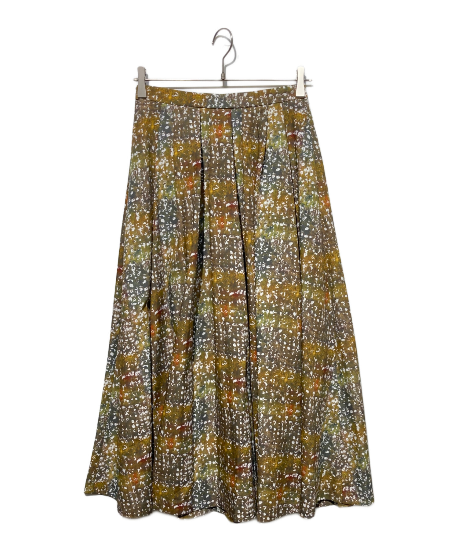 新作 HERALBONY フレアスカート「カラー」 中古・古着通販】HERALBONY (ヘラルボニー) フレアスカート「秋