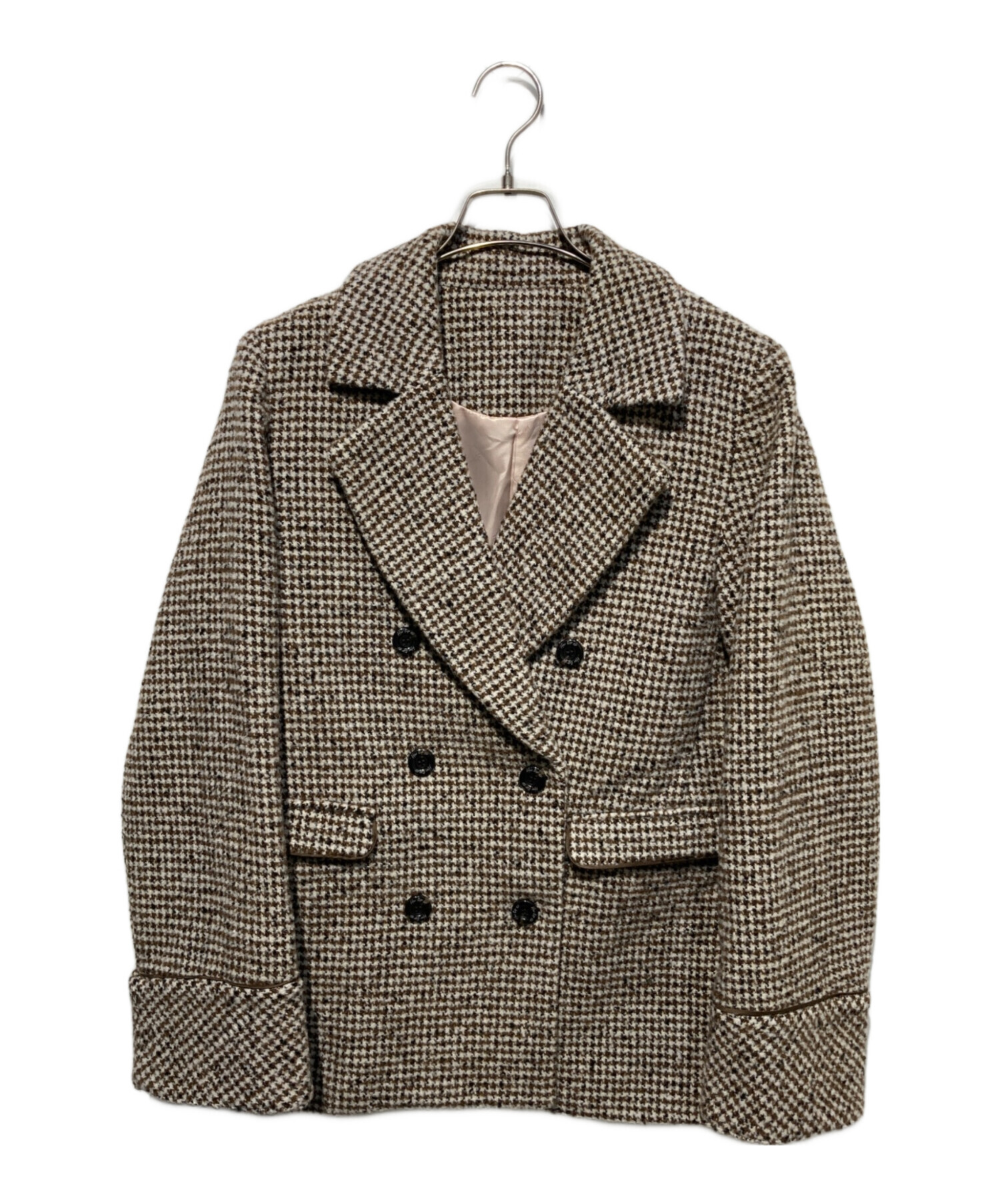 中古・古着通販】Her lip to (ハーリップトゥ) Hemingway Check Tweed 