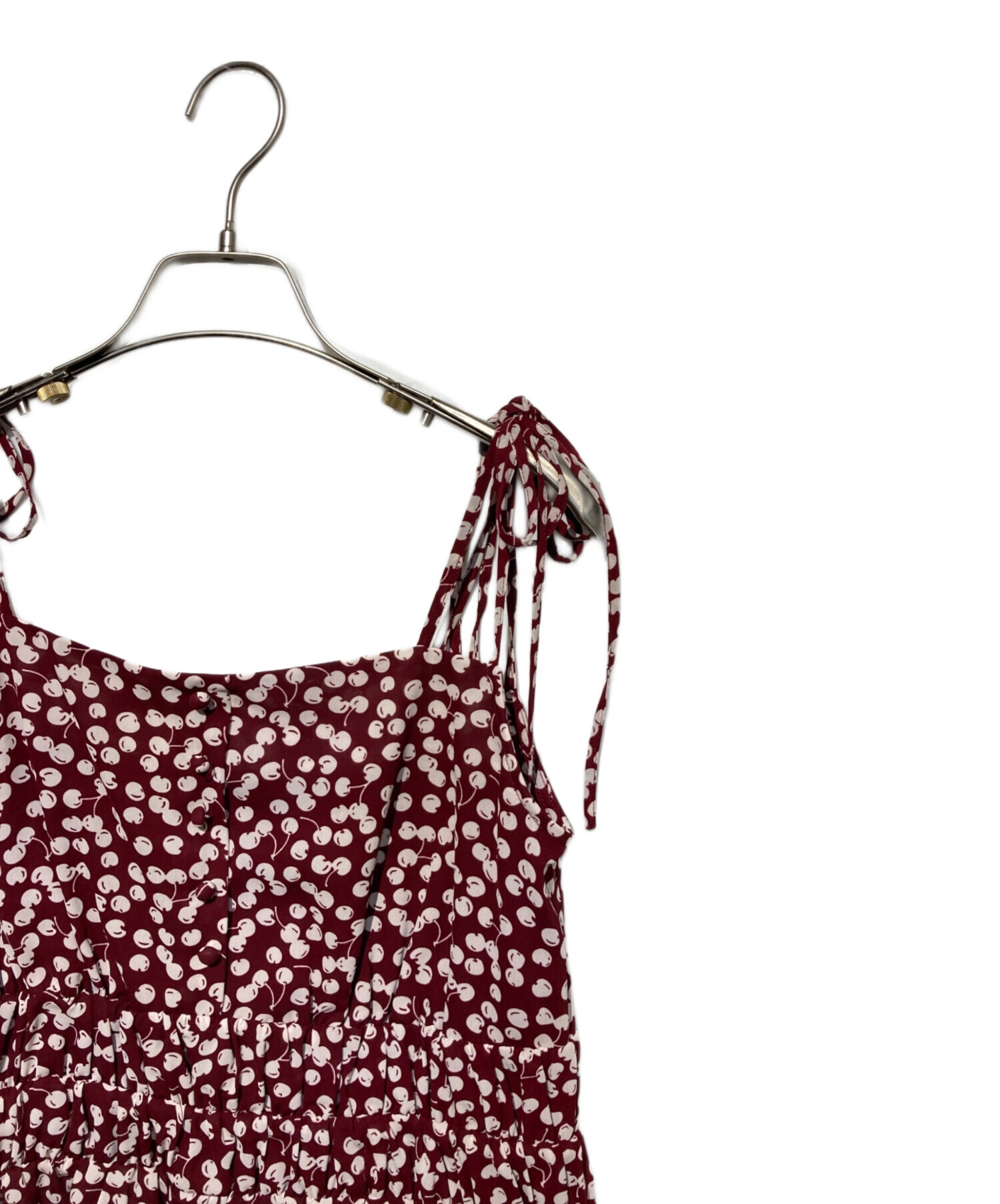 中古・古着通販】Her lip to (ハーリップトゥ) Cherry Pattern Strap