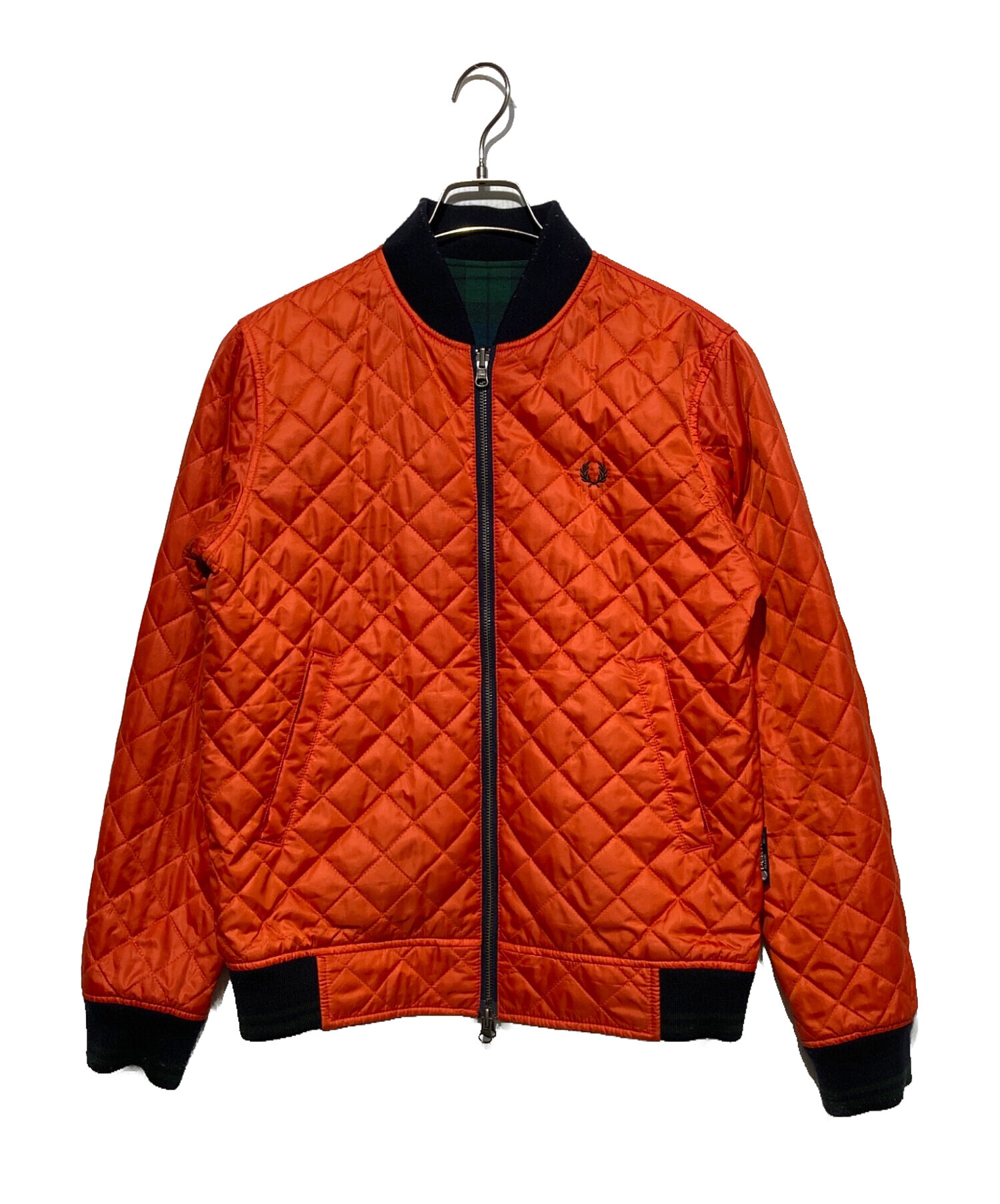 FRED PERRY フレッドペリー リバーシブル ジャケット ブルゾン 中古・古着通販】FRED PERRY (フレッドペリー) リバーシブルブルゾン