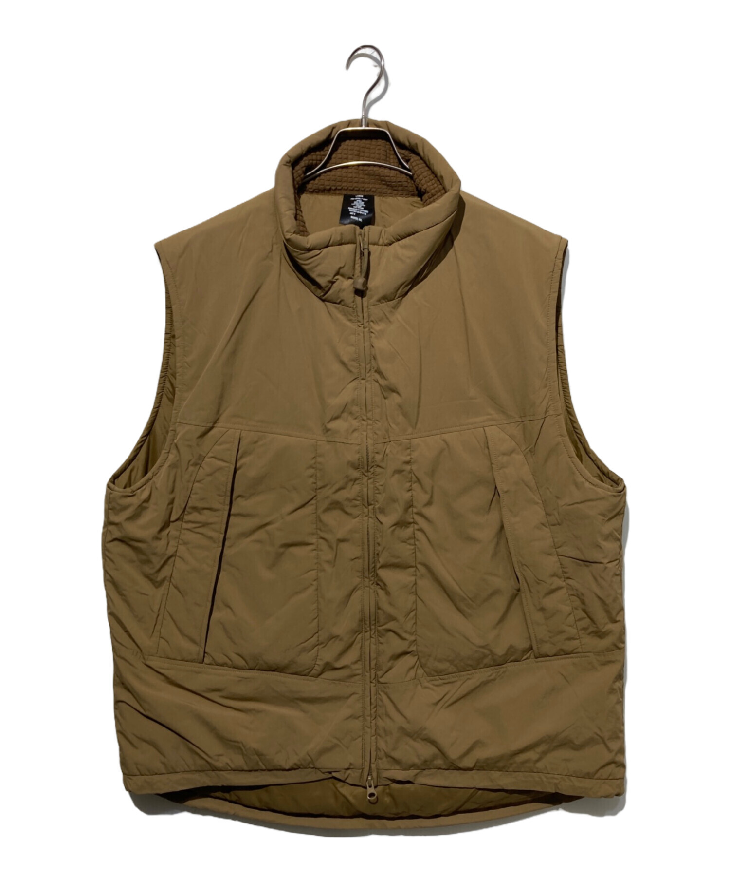 中古・古着通販】WAIPER (ワイパー) LEVEL7 PRIMALOFT ベスト ベージュ