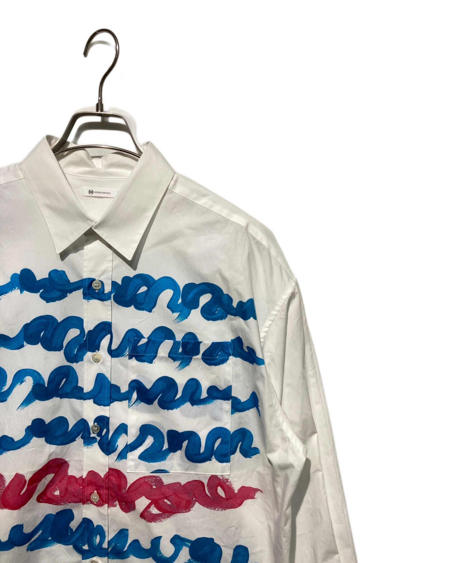 中古・古着通販】HERALBONY (ヘラルボニー) レギュラーカラーシャツ