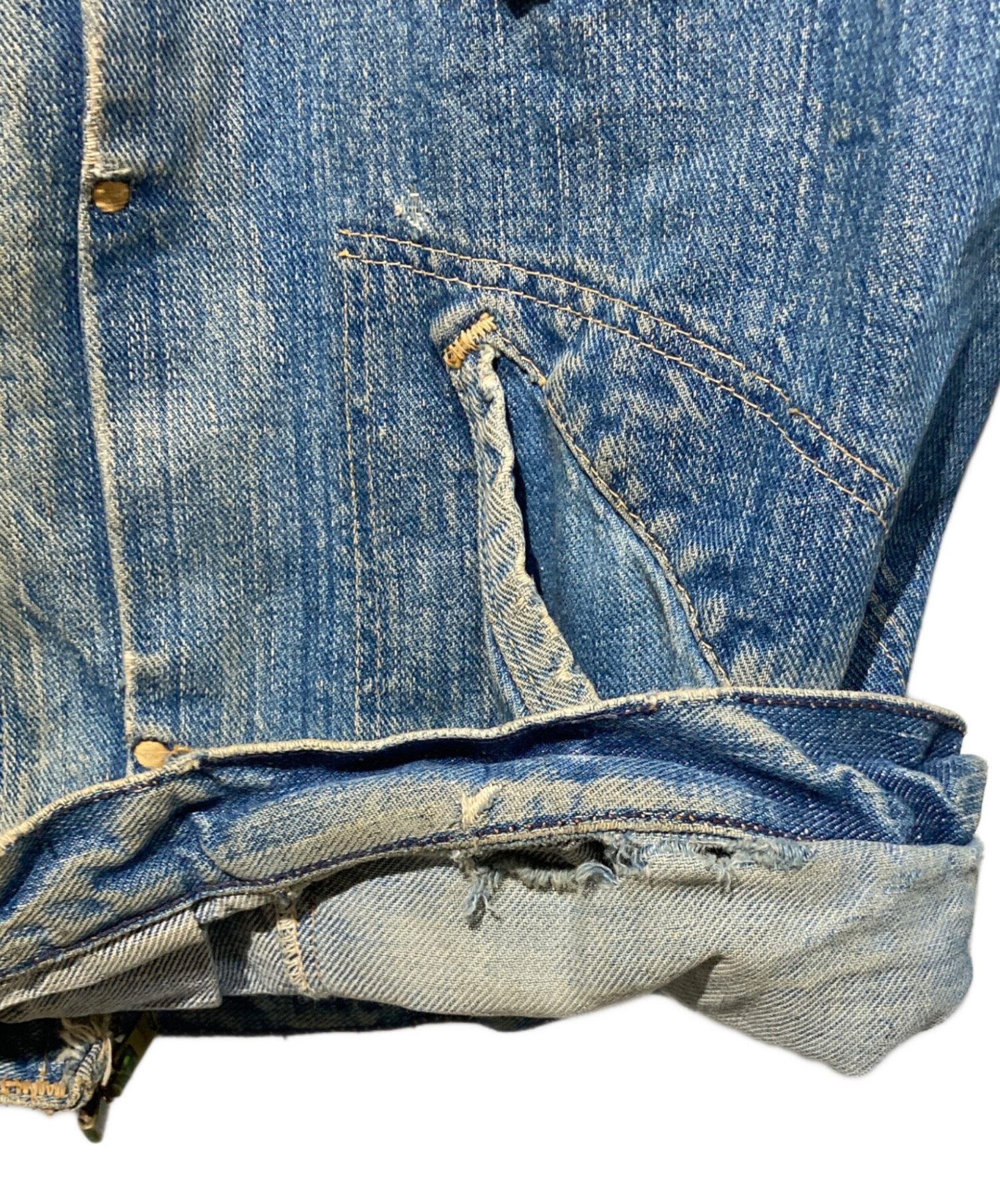 中古・古着通販】Wrangler (ラングラー) 60s 11MJZ デニムジャケット