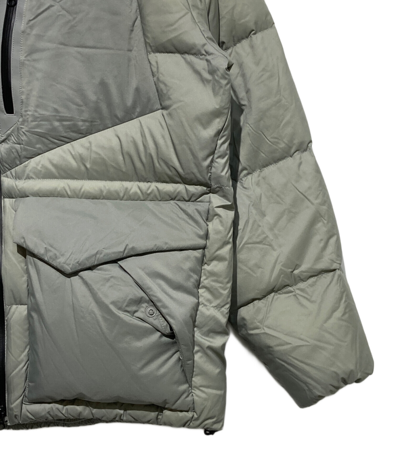 【NANGA×URBANRESEARCH】グレー ダウンジャケット フード付きＬ 中古・古着通販】NANGA (ナンガ) URBAN RESEARCH (アーバンリサーチ