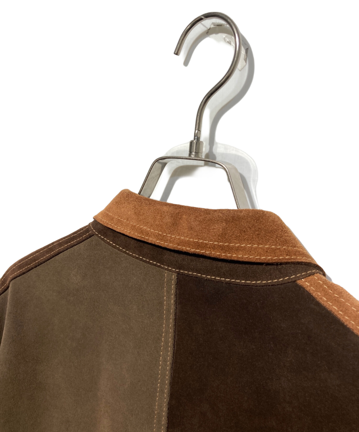 中古・古着通販】DRAKE'S (ドレイクス) パッチワーク スエード チョア