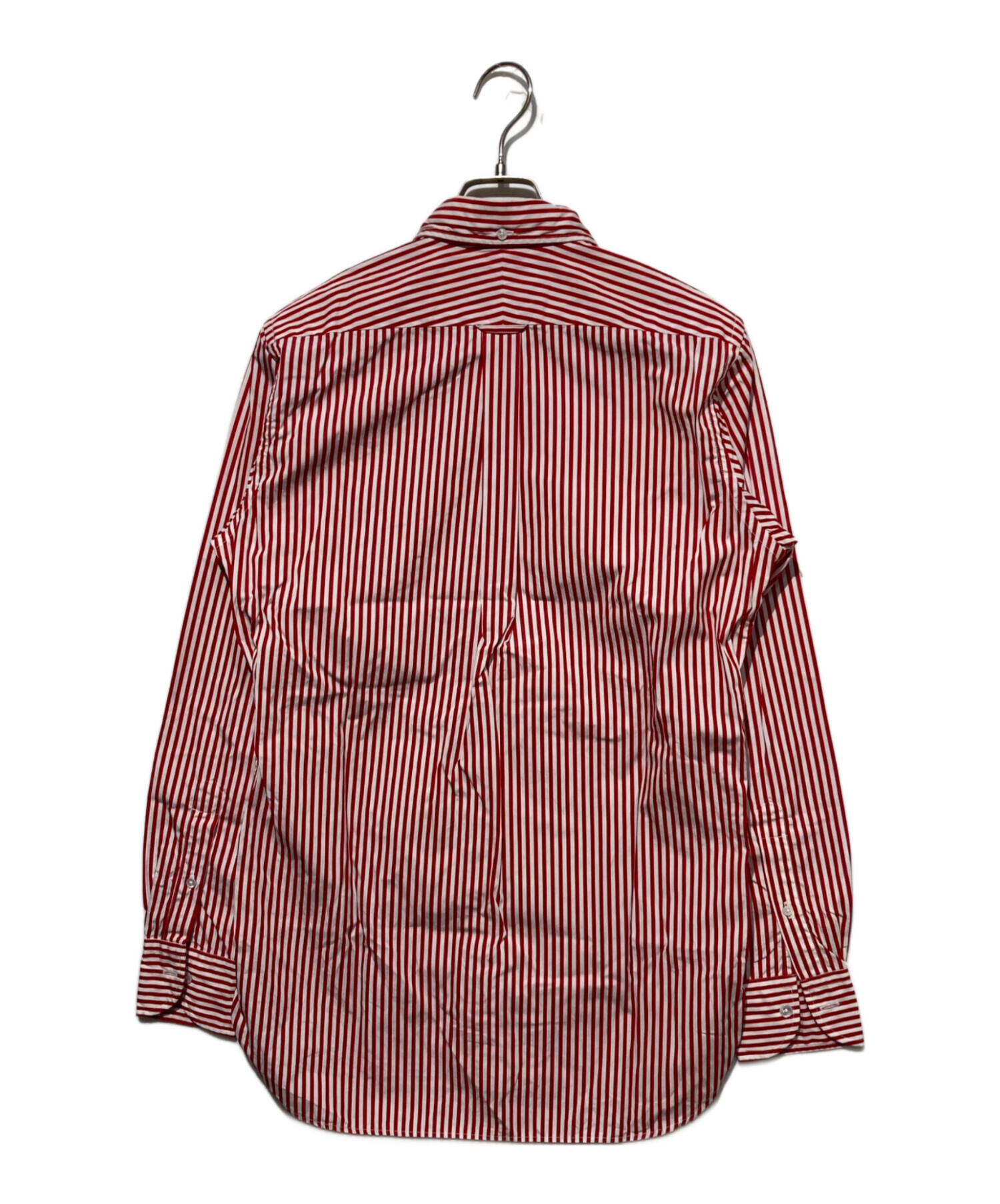 Drake's ドレイクス ストライプ ドレスシャツ イギリス製 中古・古着通販】DRAKE'S (ドレイクス) ストライプシャツ レッド