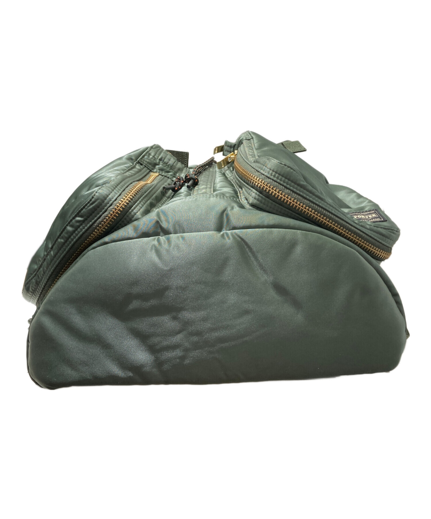 ポーター　タンカーリュック　中古　グリーン 中古・古着通販】PORTER (ポーター) TANKER RUCKSACK(L) リュック
