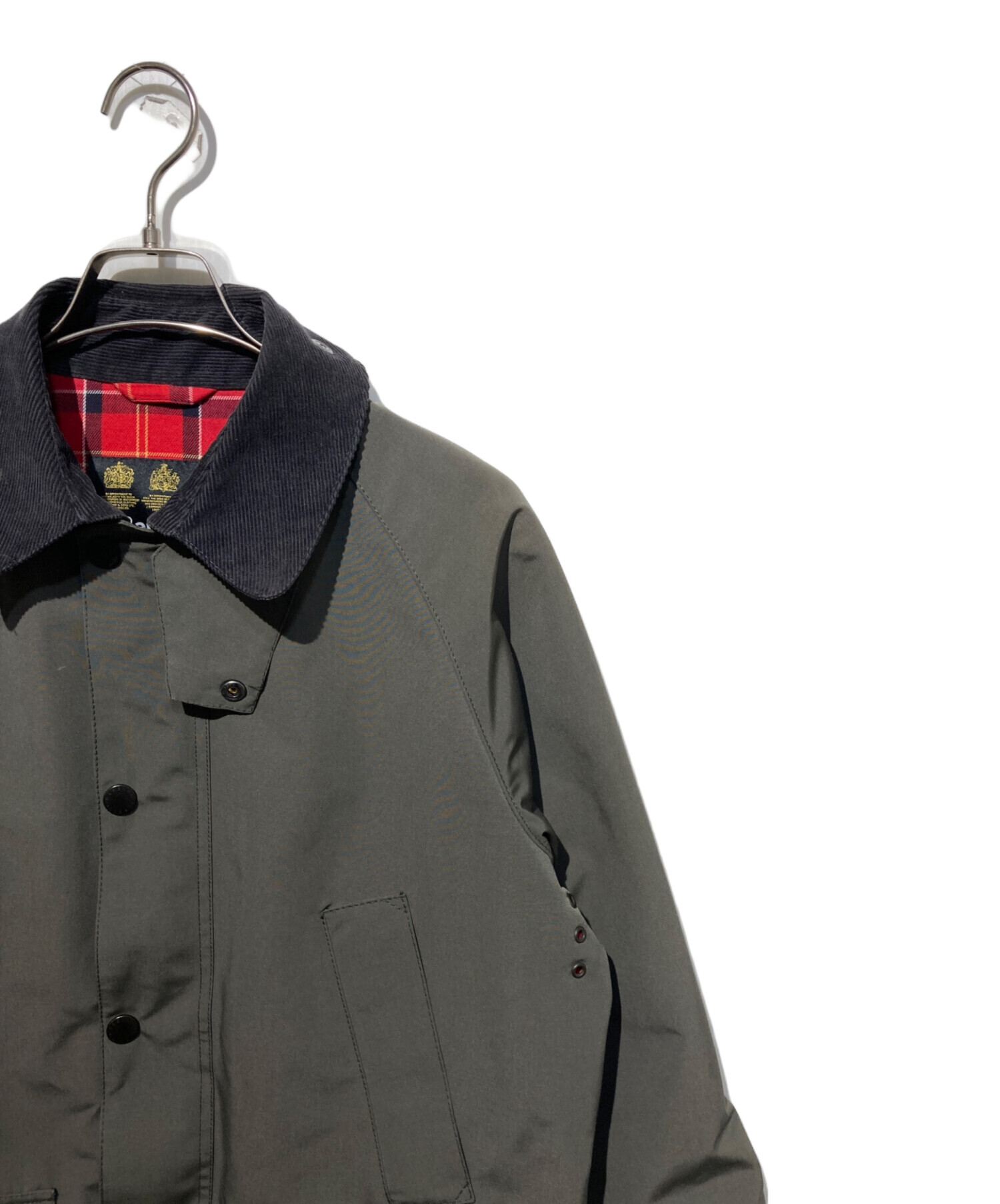 中古・古着通販】Barbour (バブアー) SL BEDALEジャケット グレー