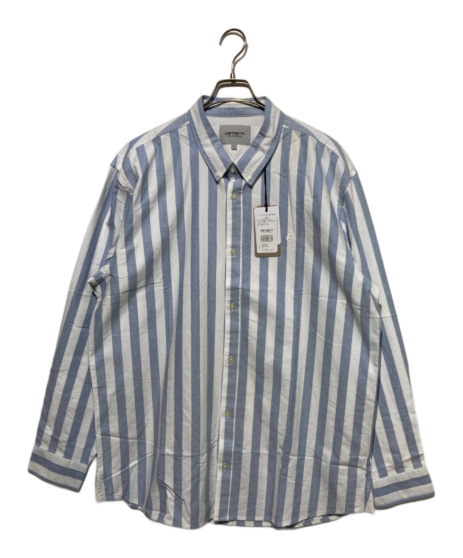 Carhartt ワークシャツ ストライプ M 中古・古着通販】Carhartt WIP (カーハート ワークインプログレス