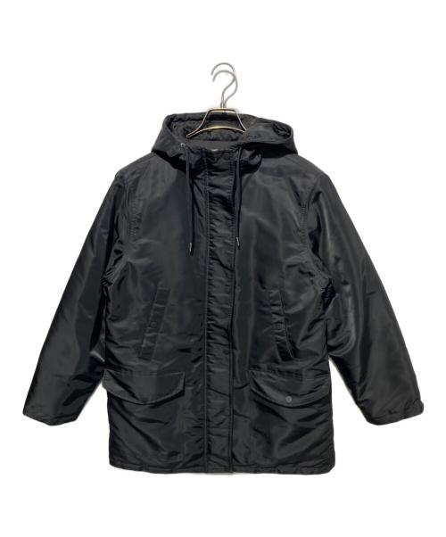 セオリー L 黒 AERO NYLON ST PARKA P ダウンジャケット 中古・古着通販】theory (セオリー) Aero Nylon ST Parka ダウンコート