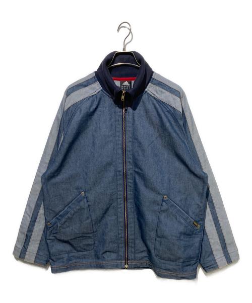 adidas original トラックジャケット デニム インディゴ 中古・古着通販】adidas (アディダス) 00s デニムトラックジャケット