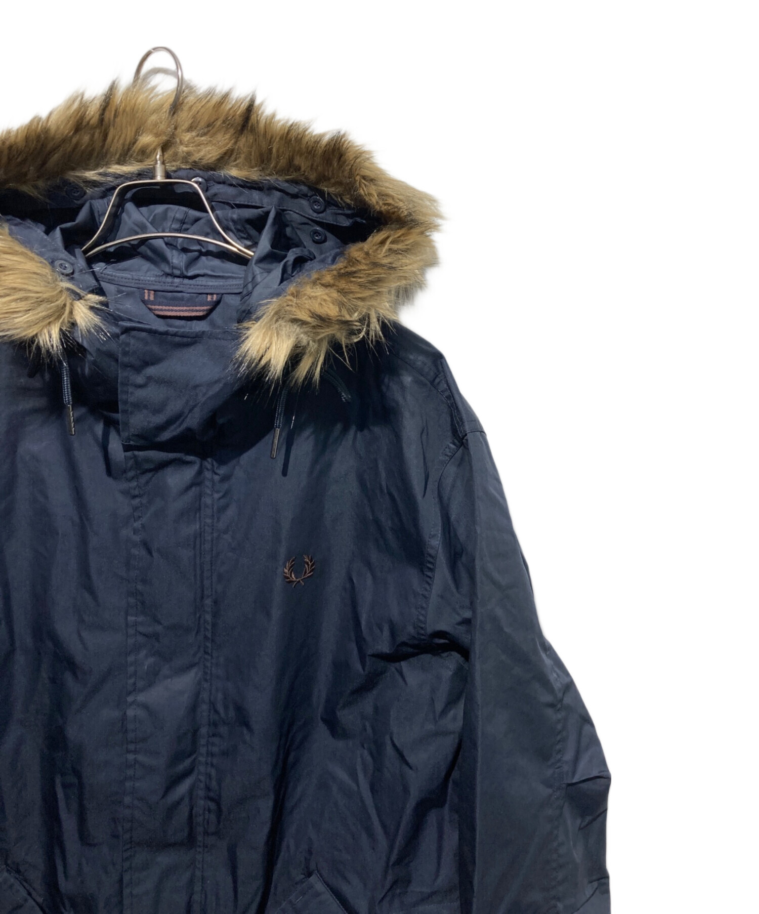 中古・古着通販】FRED PERRY (フレッドペリー) モッズコート ネイビー