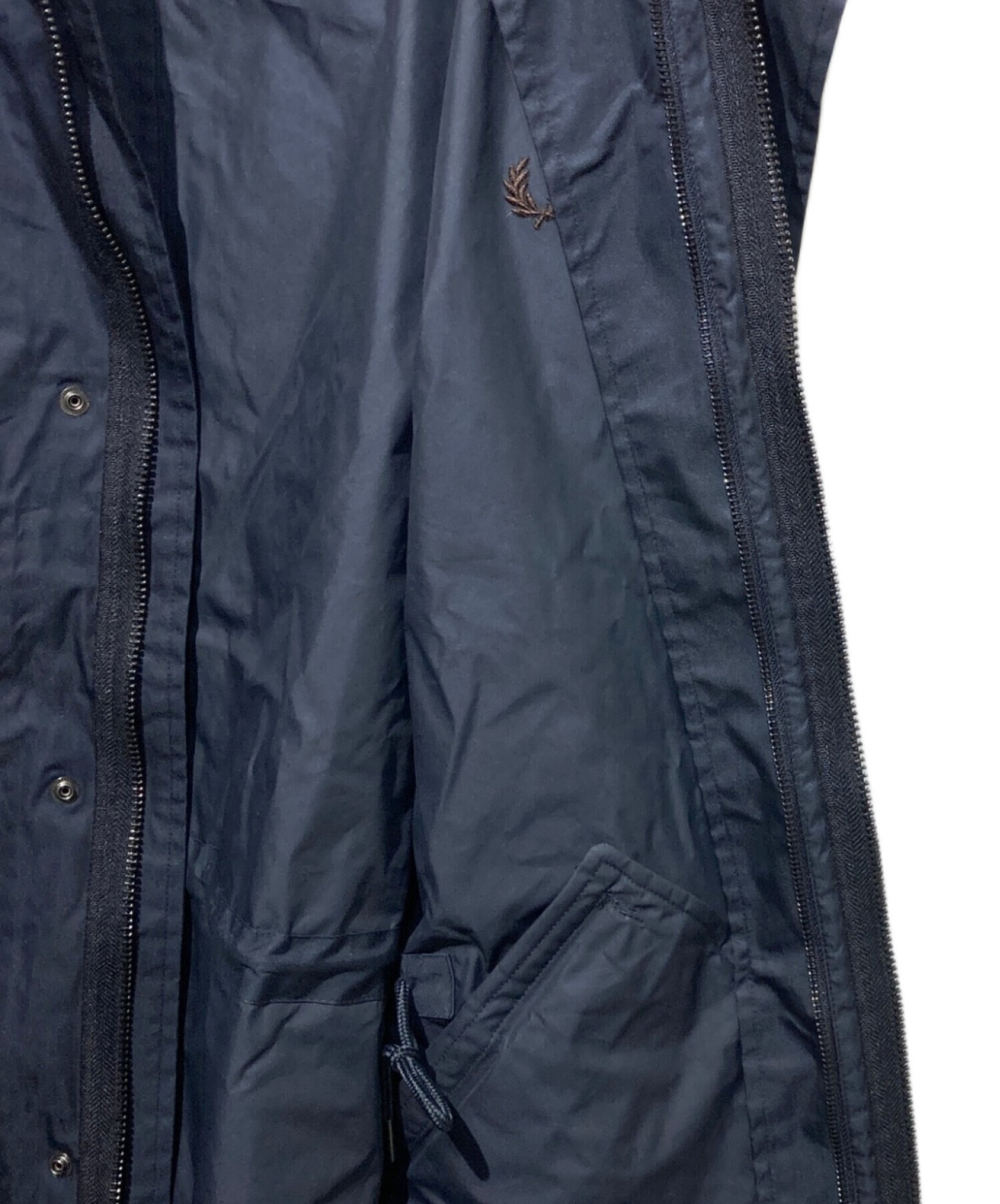 中古・古着通販】FRED PERRY (フレッドペリー) モッズコート ネイビー