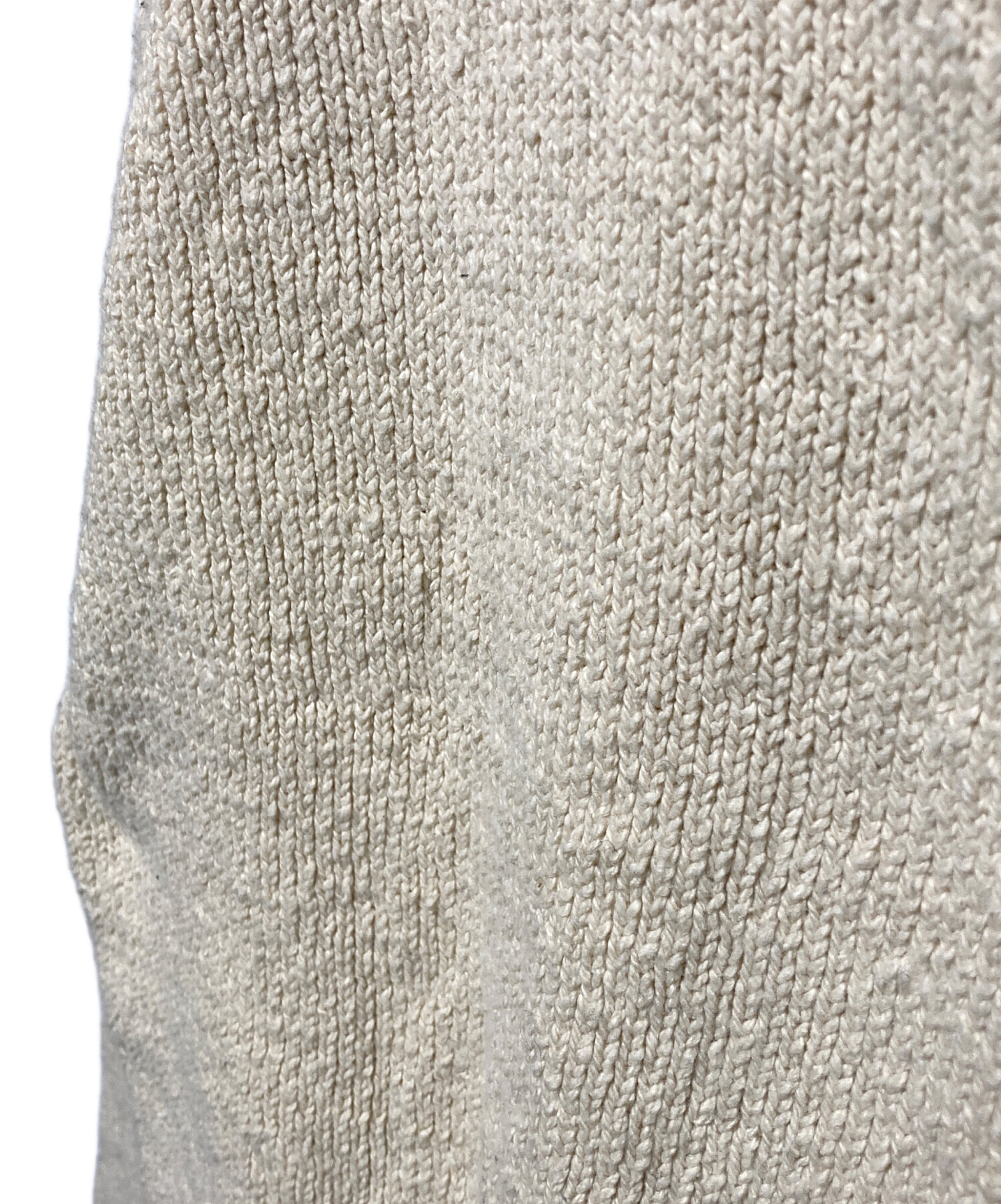 中古・古着通販】YOKE (ヨーク) INTARSIA COTTON SWEATER アイボリー