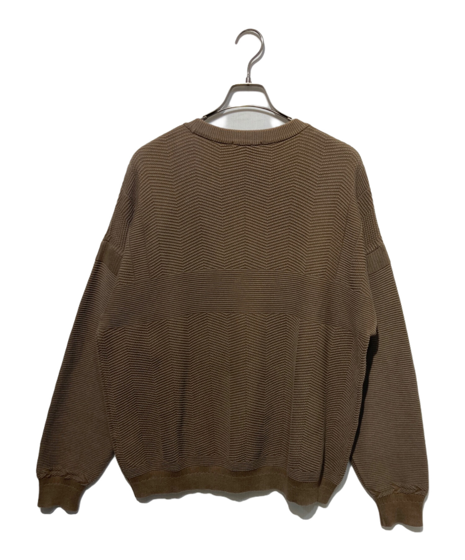 中古・古着通販】YASHIKI (ヤシキ) Ginrei Knit ブラウン サイズ:1 