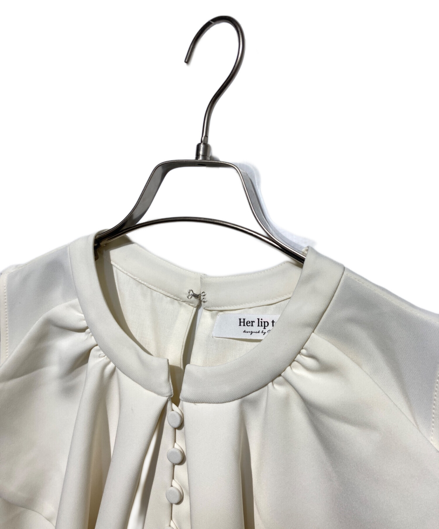 中古・古着通販】Her lip to (ハーリップトゥ) Fleurine Ruffle Blouse