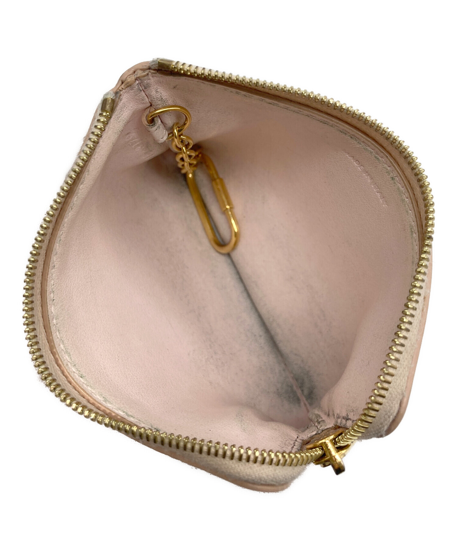 中古・古着通販】CELINE (セリーヌ) トリオンフ コインケース ピンク