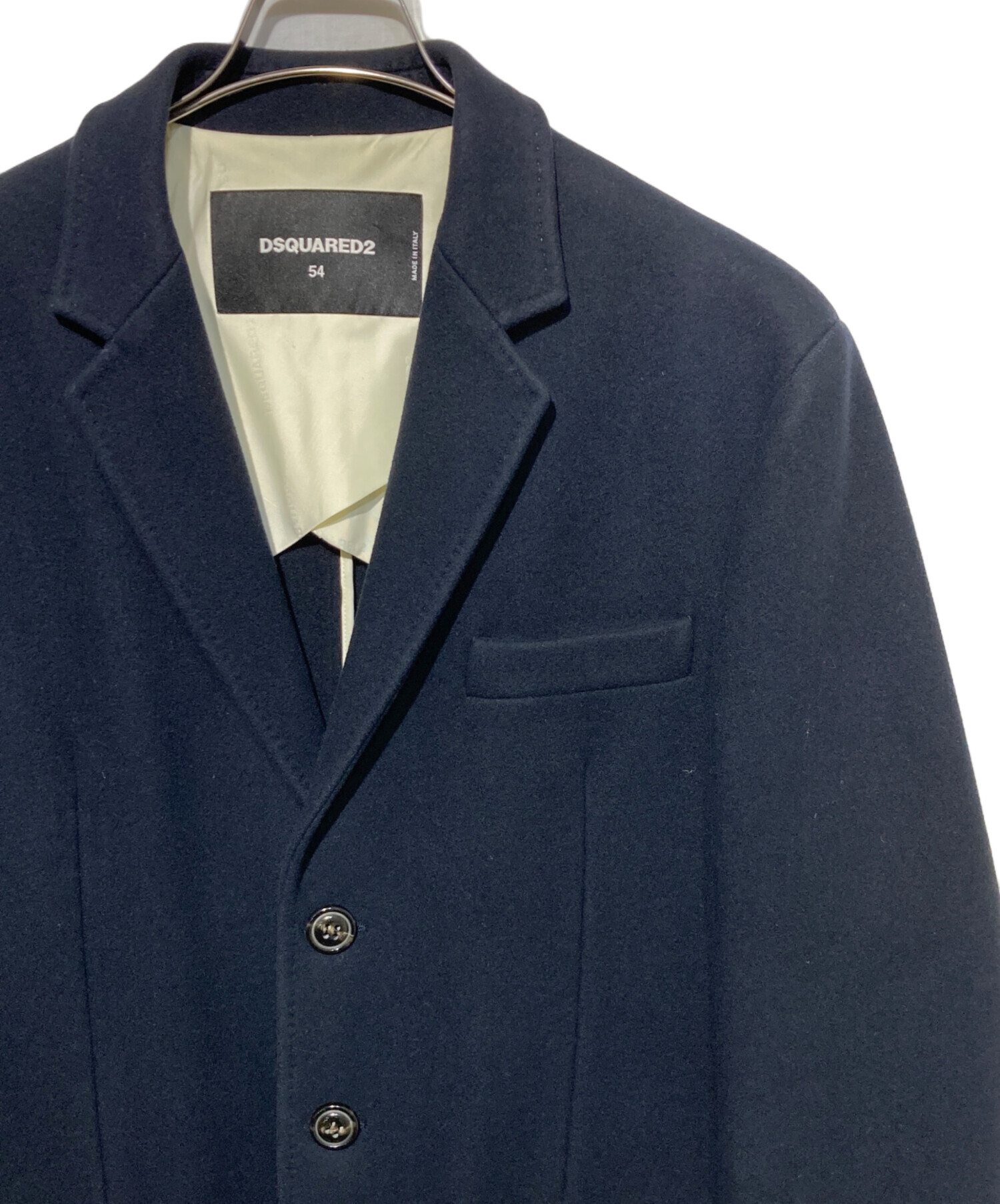DSQUARED2チェスターコート 美品 ディースクエアード DSQUARED2 コート 2019 チェスターコート