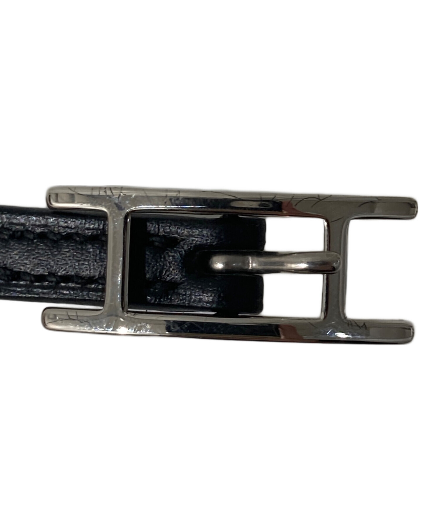 中古・古着通販】HERMES (エルメス) アピ3ロングブレスレット ブラック
