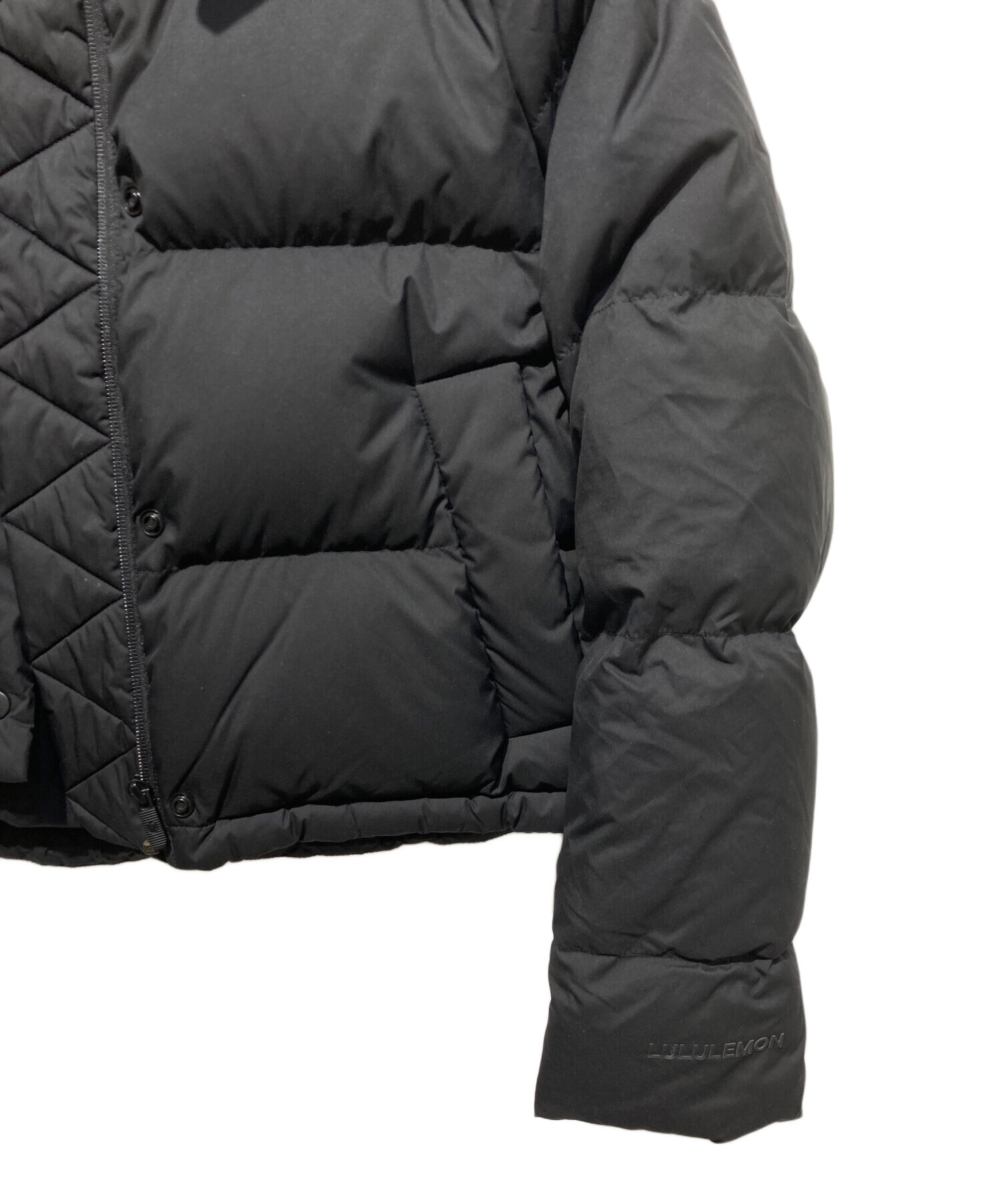 中古・古着通販】LULULEMON (ルルレモン) ダウンジャケット ブラック 