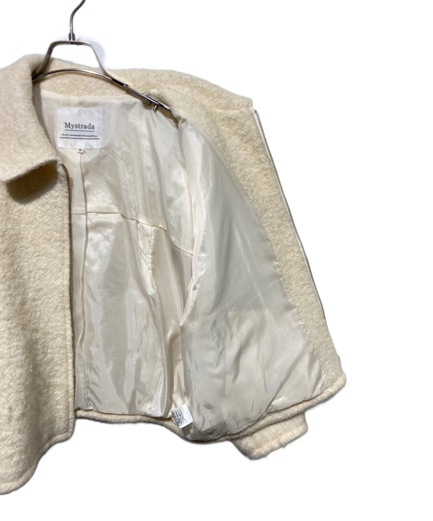 中古・古着通販】Mystrada (マイストラーダ) ジップコクーンコート