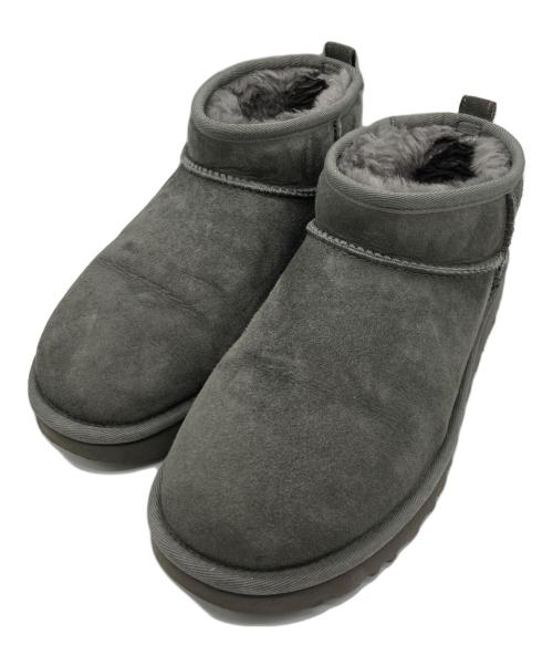 中古・古着通販】UGG (アグ) W CLASSIC ULTRA MINI グレー サイズ:25cm