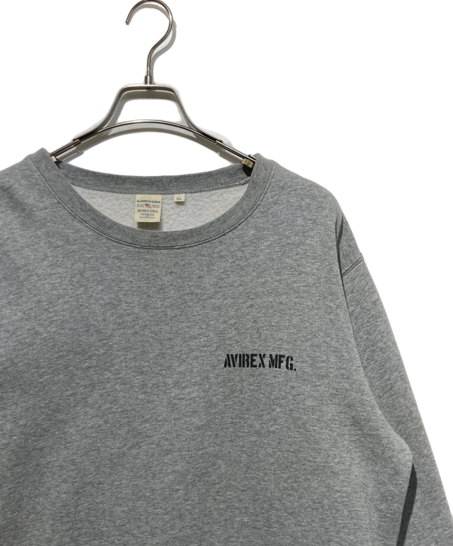 中古・古着通販】AVIREX (アヴィレックス) クルーネックスウェット