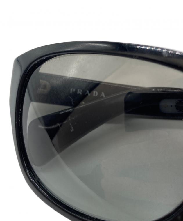 中古・古着通販】PRADA (プラダ) サングラス ブラック サイズ:58□18