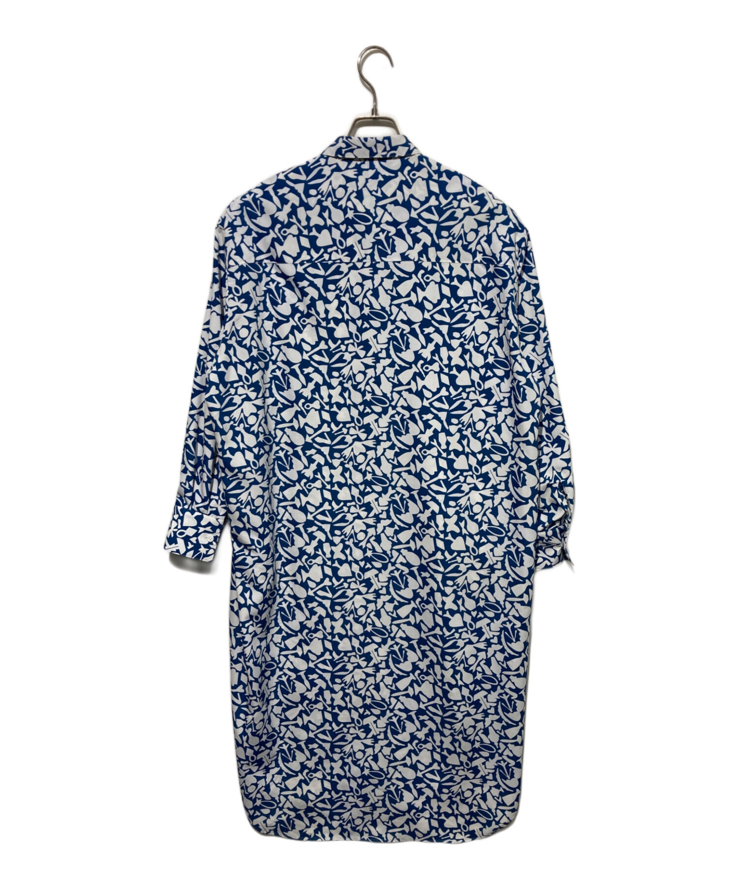 中古・古着通販】HERALBONY (ヘラルボニー) シャツワンピース「アオの