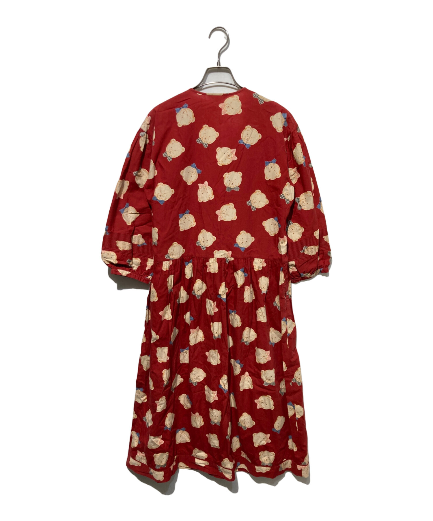 中古・古着通販】PINK HOUSE (ピンクハウス) リボン付くま柄シャツ