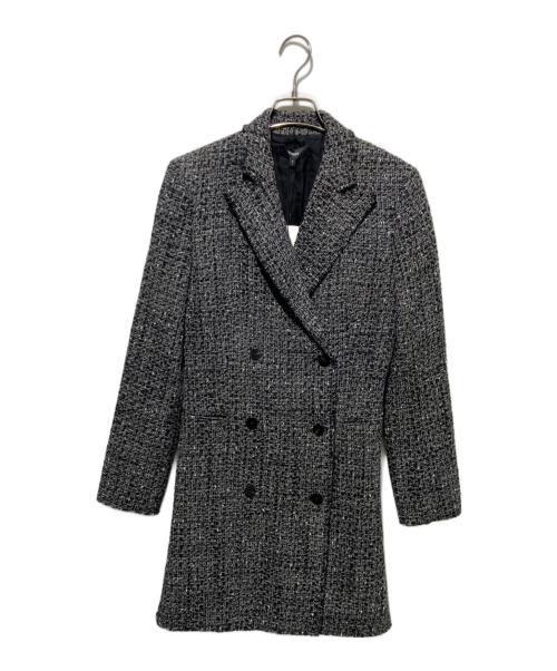 中古・古着通販】theory (セオリー) ツイードダブルチェスターコート