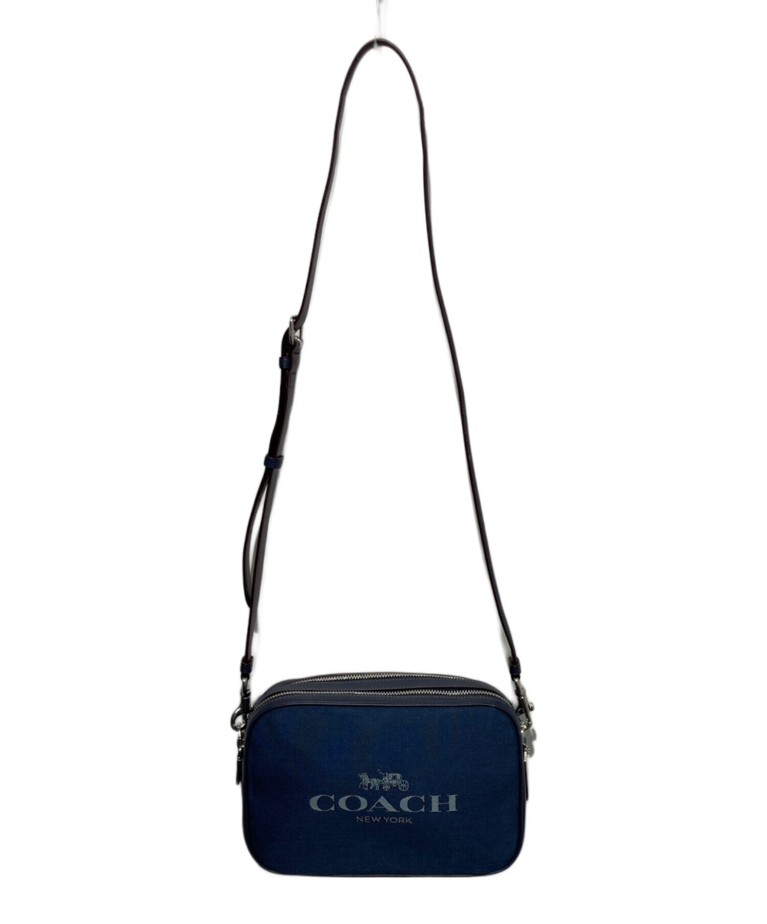 中古・古着通販】COACH (コーチ) 馬車ロゴカメラショルダーバッグ