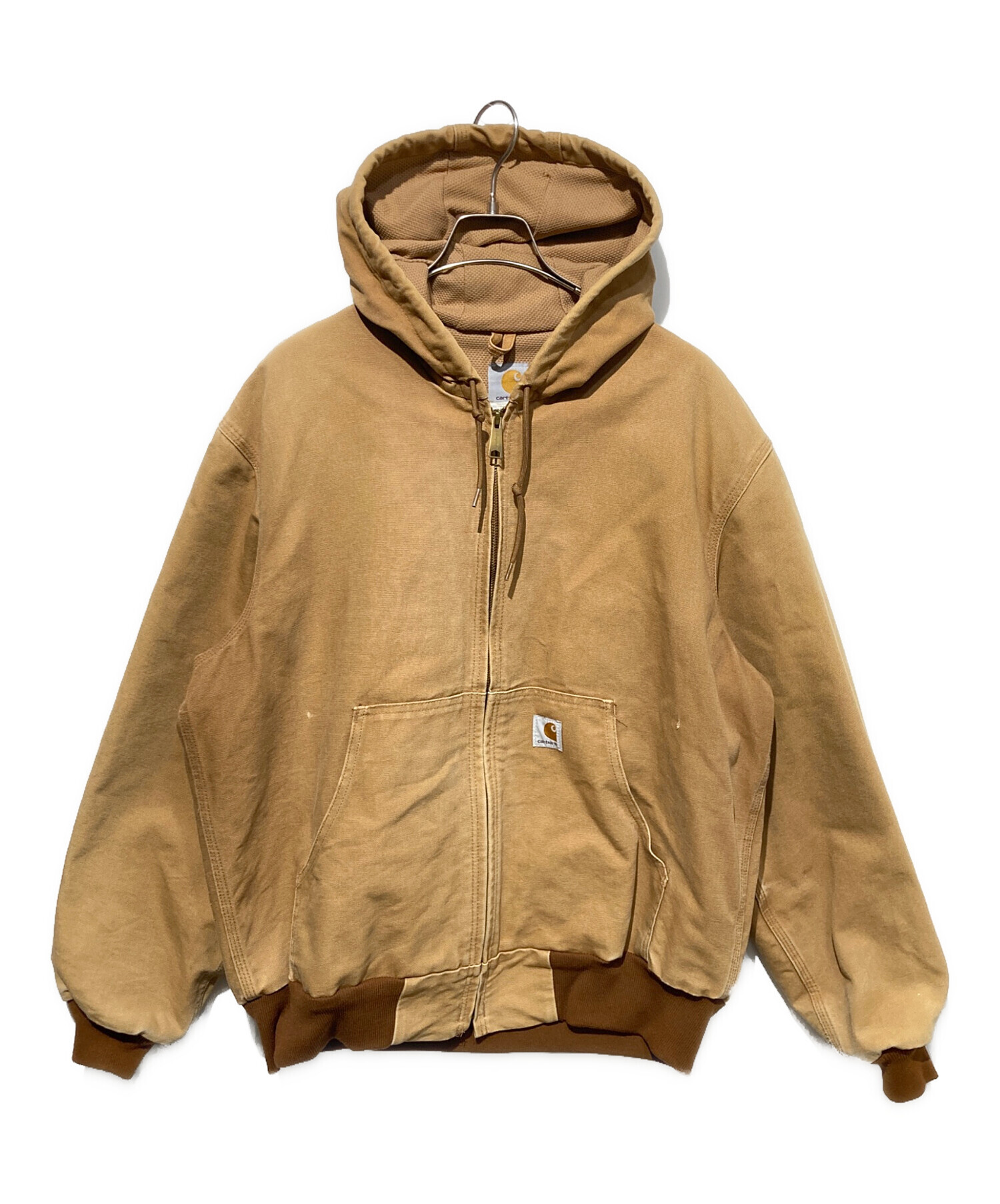 Carhartt アクティブジャケット ベージュ Lサイズ 中古・古着通販】CarHartt (カーハート) アクティブジャケット